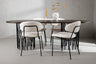Stone Matbord med Chico Stolarna – Bord: 74x220x100 Stol: 57x79x50