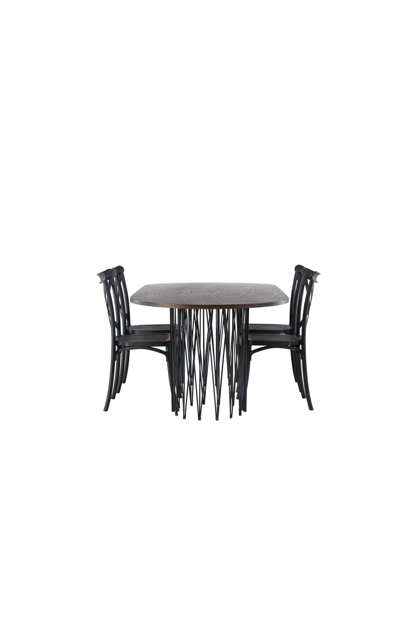 Stone Matbord med Crosett Stolarna Matgrupp