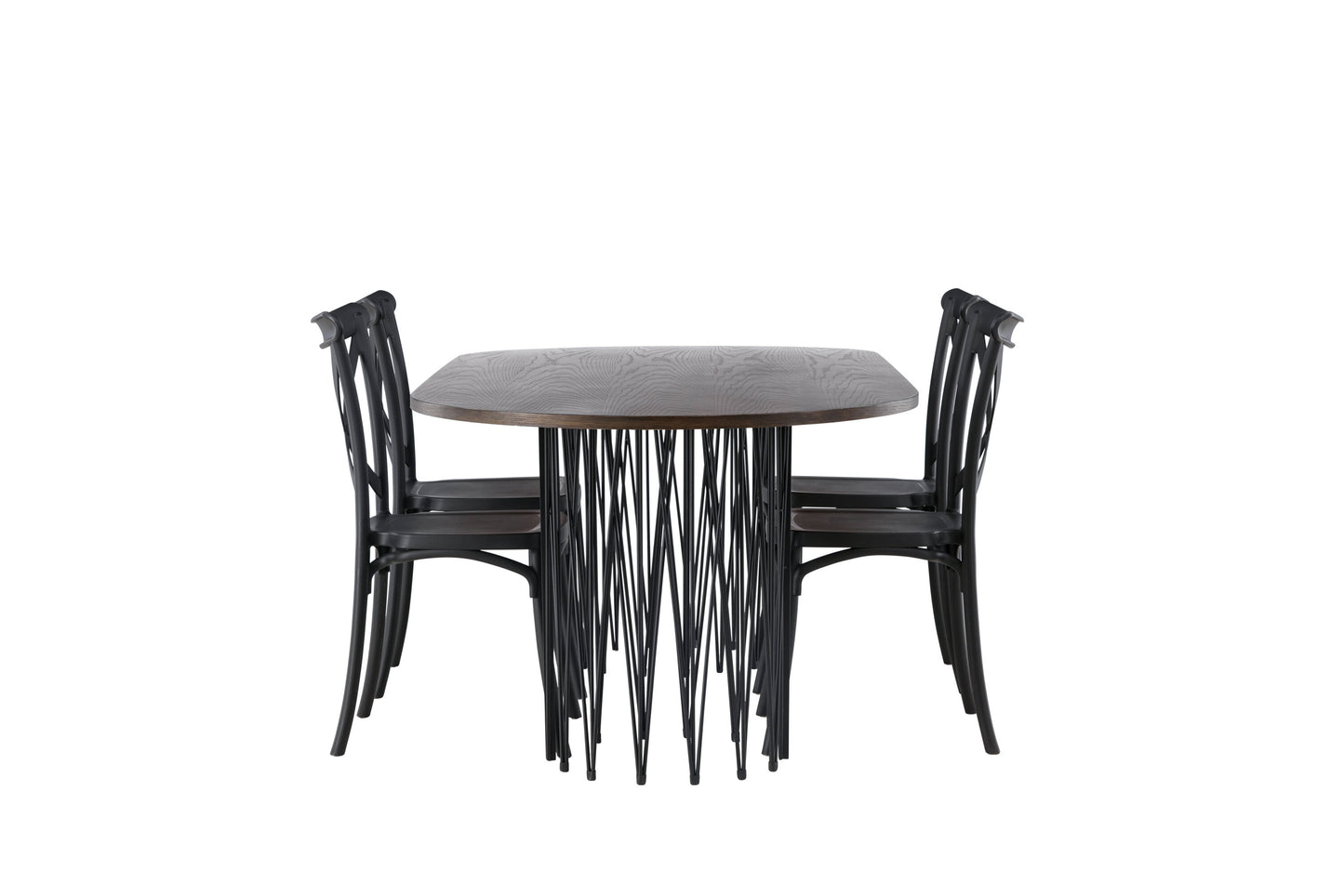 Stone Matbord med Crosett Stolarna Matgrupp