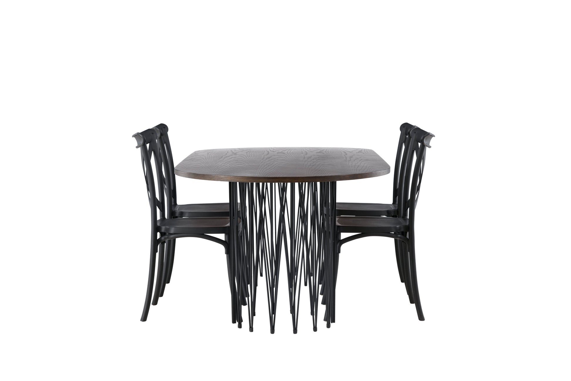 Stone Matbord med Crosett Stolarna Matgrupp
