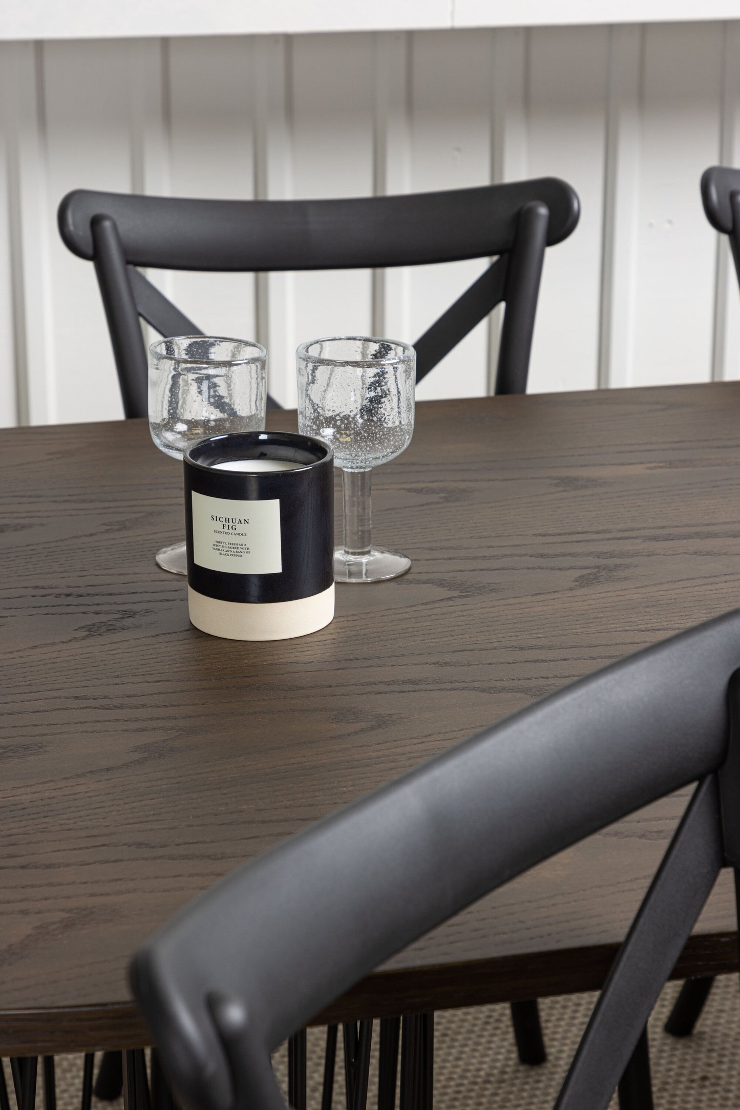 Stone Matbord med Crosett Stolarna Matgrupp