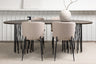 Stone Matbord med Modesto Stolarna