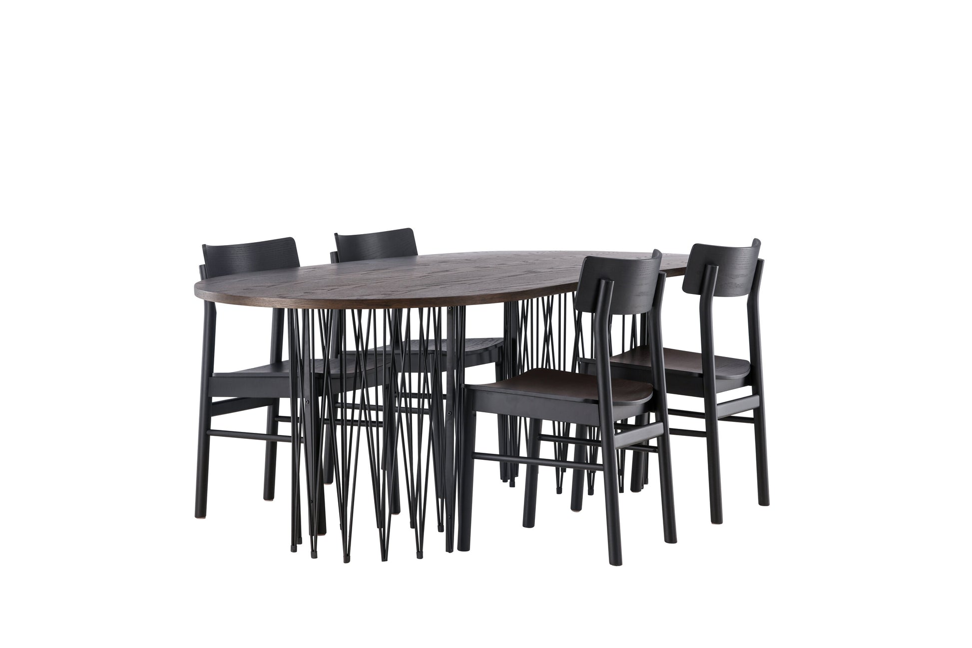 Stone Matbord med Montros Stolarna Matgrupp