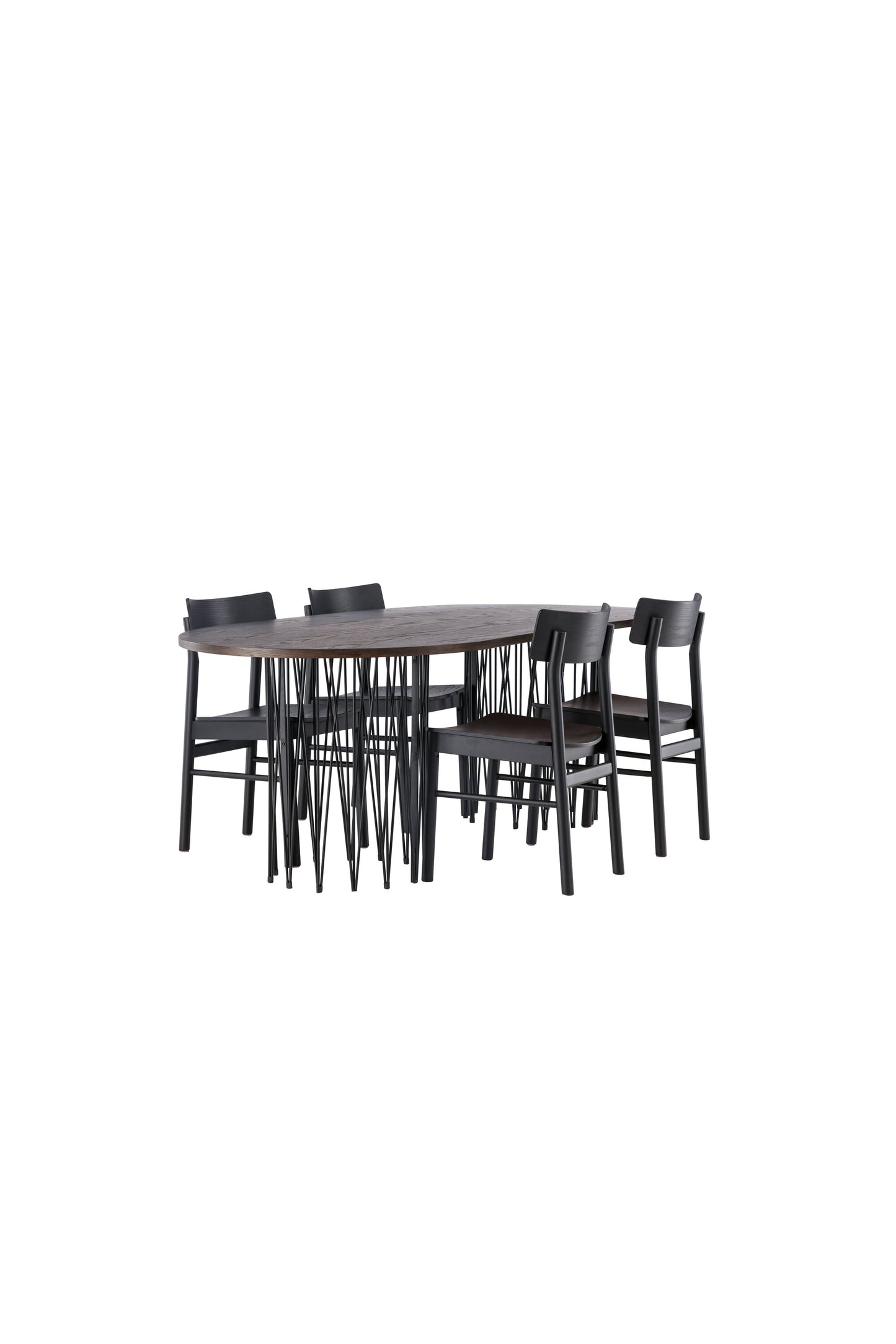Stone Matbord med Montros Stolarna Matgrupp