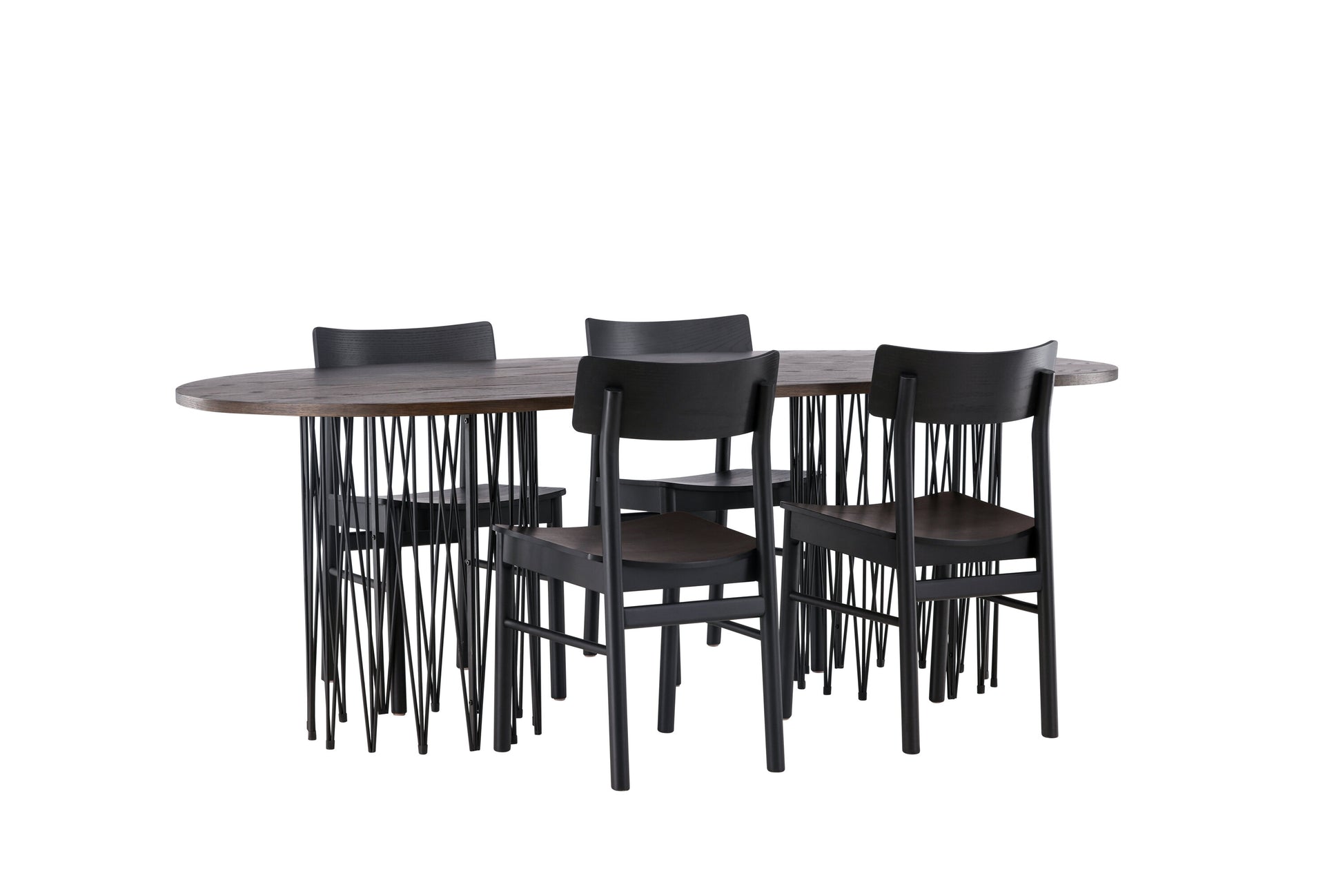 Stone Matbord med Montros Stolarna Matgrupp