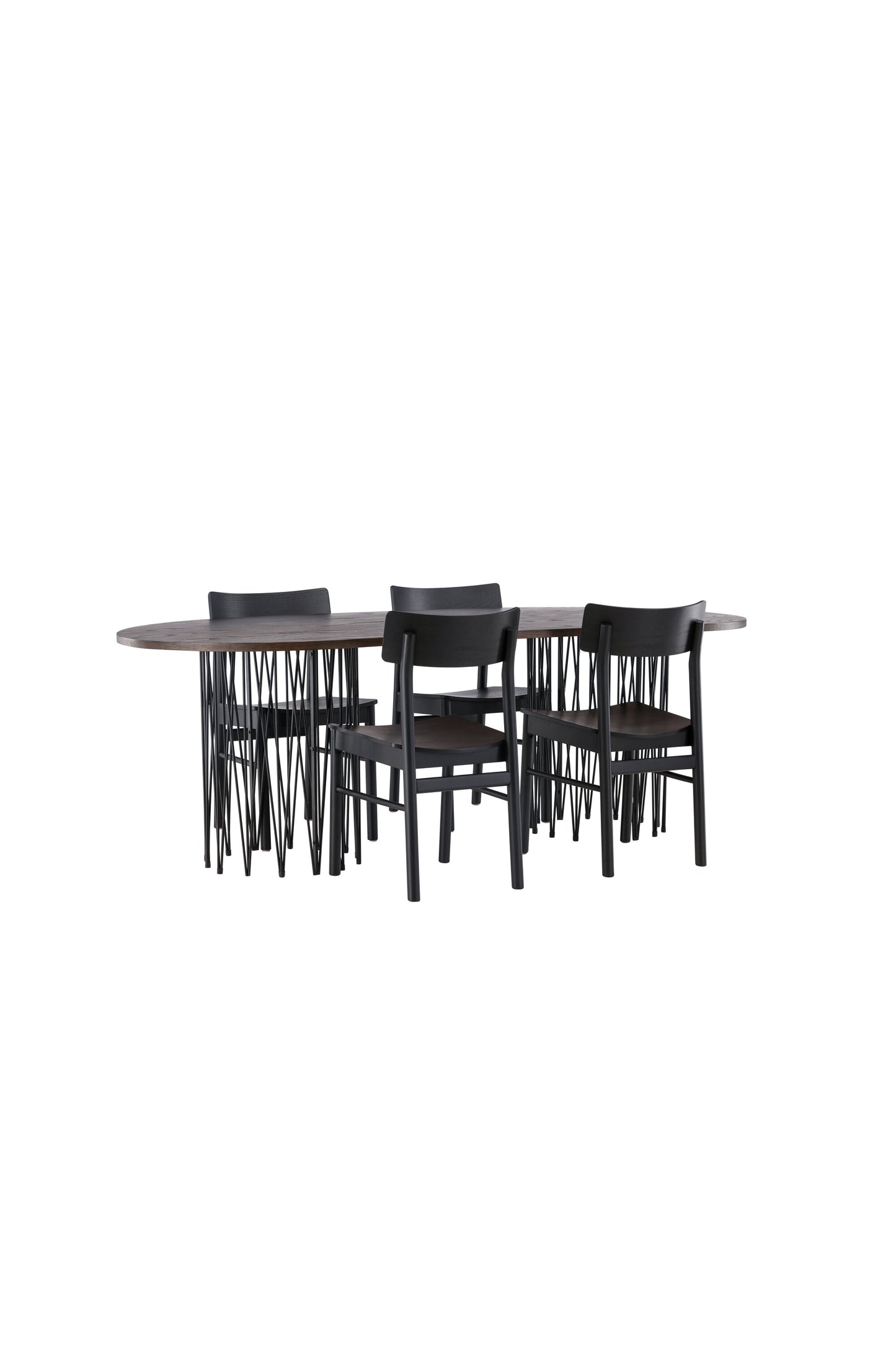 Stone Matbord med Montros Stolarna Matgrupp