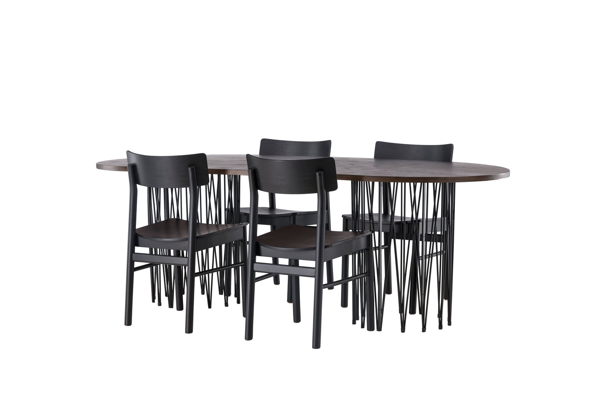 Stone Matbord med Montros Stolarna Matgrupp