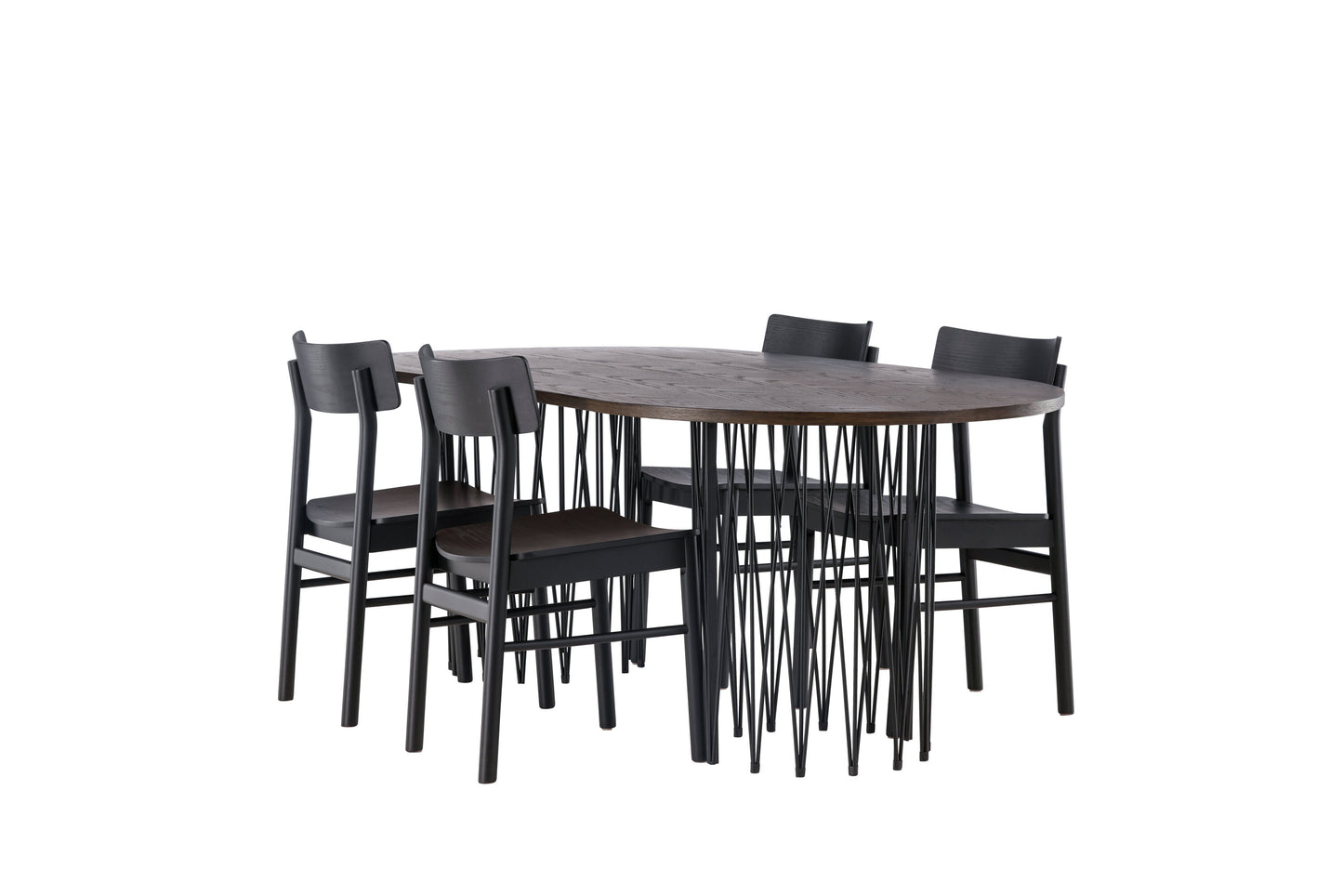 Stone Matbord med Montros Stolarna Matgrupp