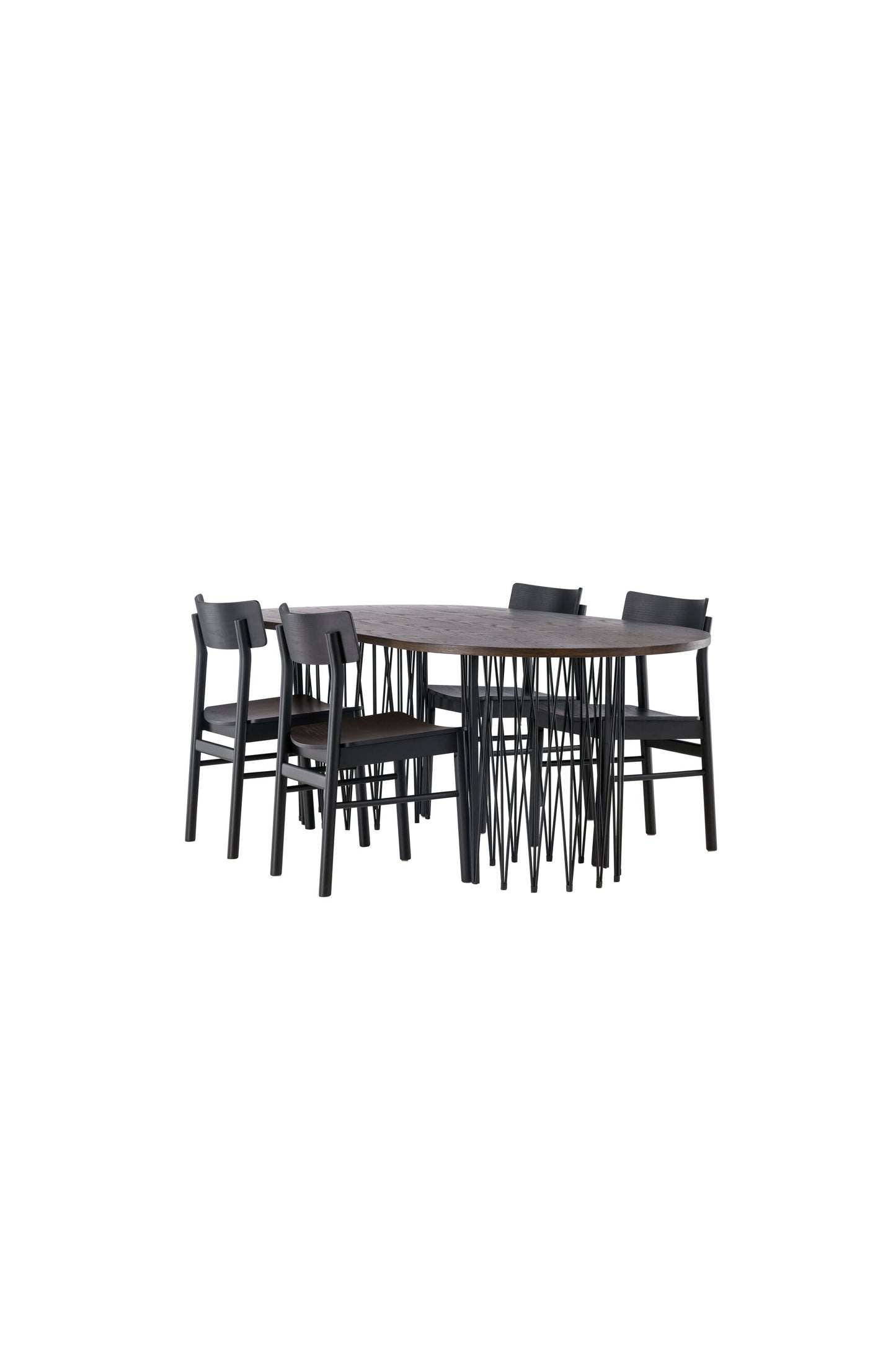Stone Matbord med Montros Stolarna Matgrupp