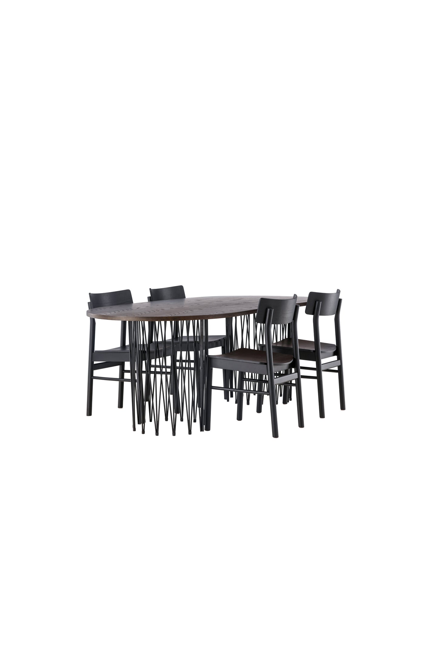 Stone Matbord med Montros Stolarna Matgrupp