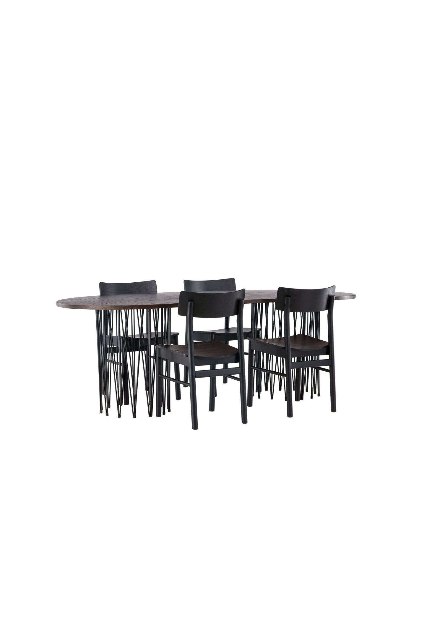 Stone Matbord med Montros Stolarna Matgrupp