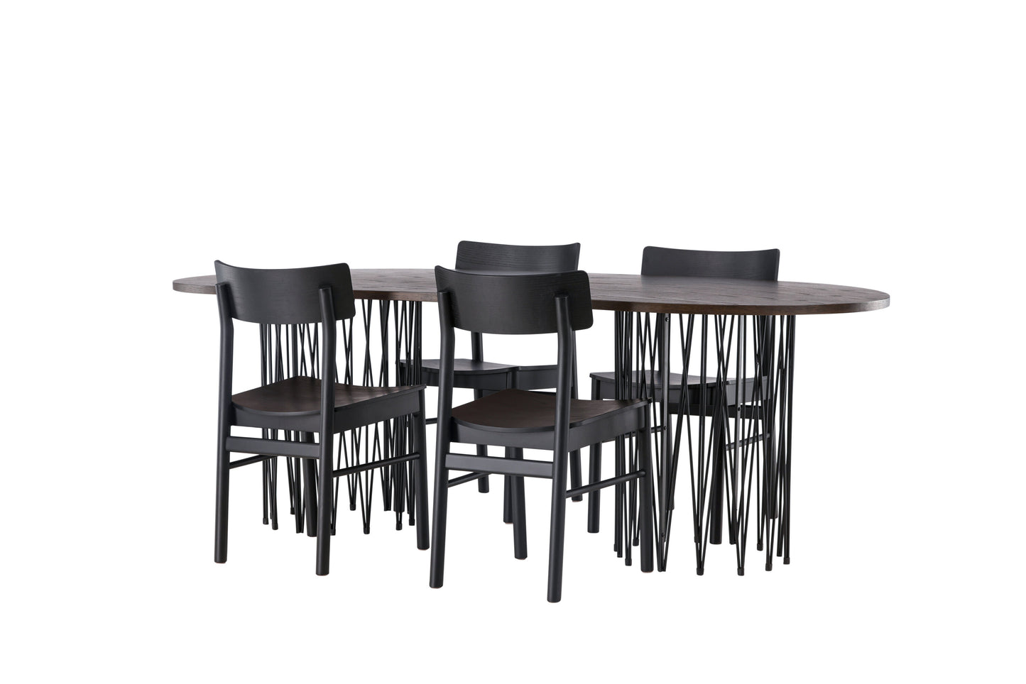 Stone Matbord med Montros Stolarna Matgrupp