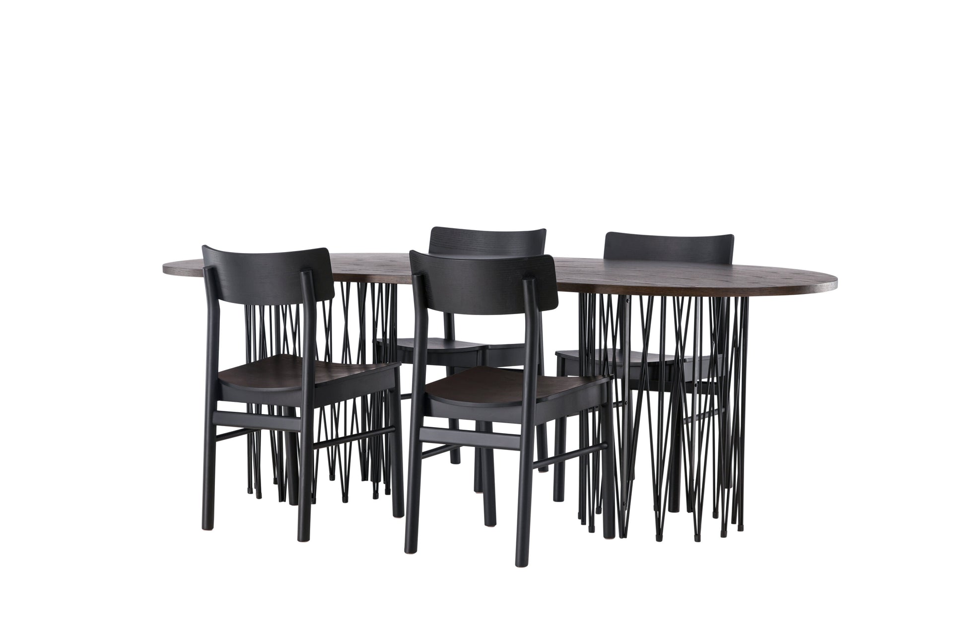 Stone Matbord med Montros Stolarna Matgrupp