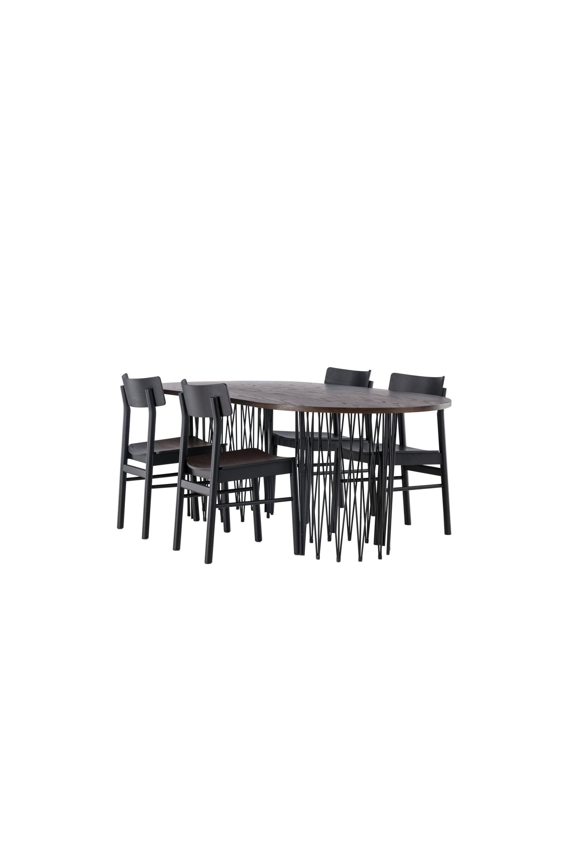 Stone Matbord med Montros Stolarna Matgrupp
