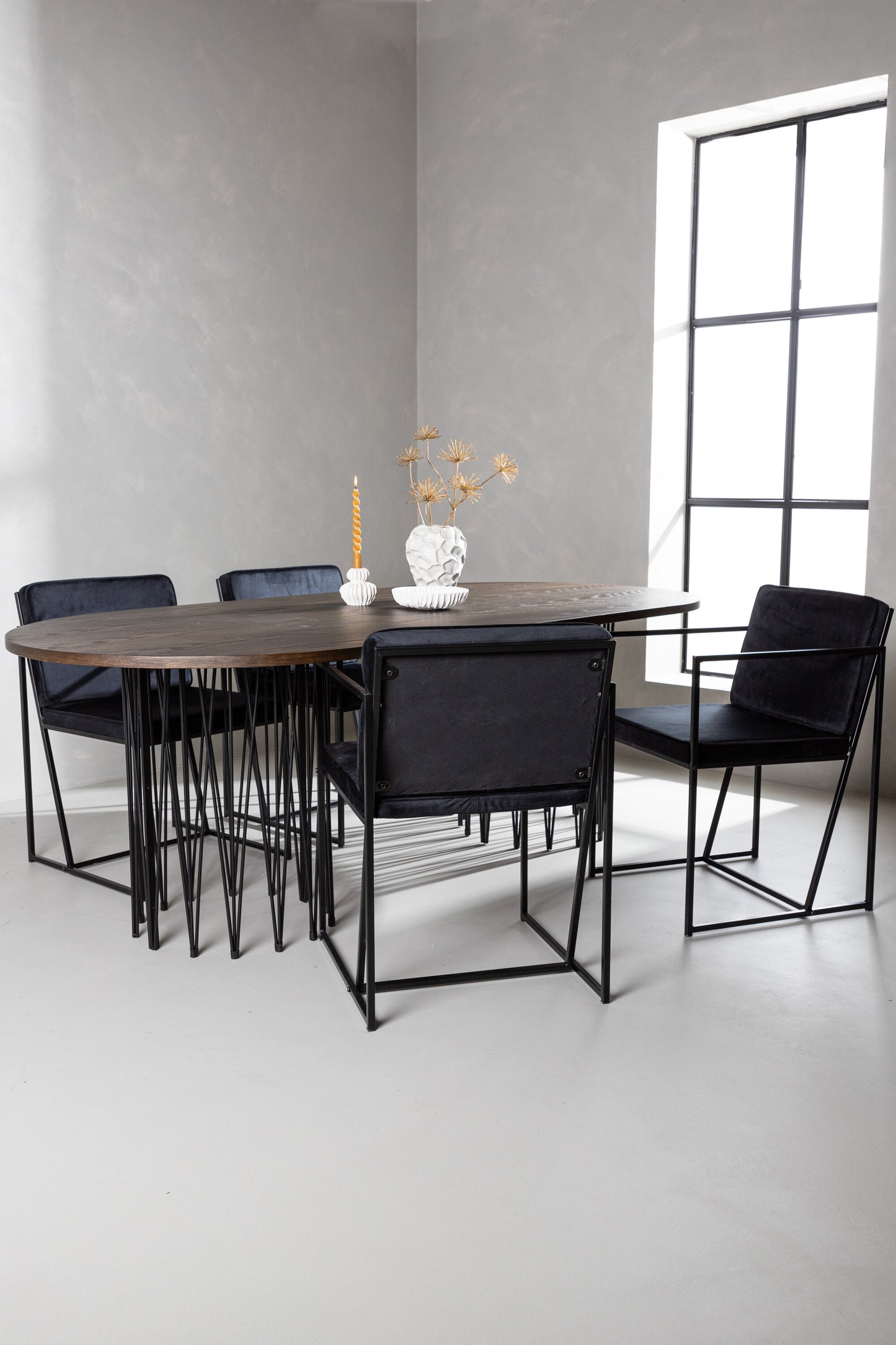 Stone Matbord med Richmond Stolarna Matgrupp