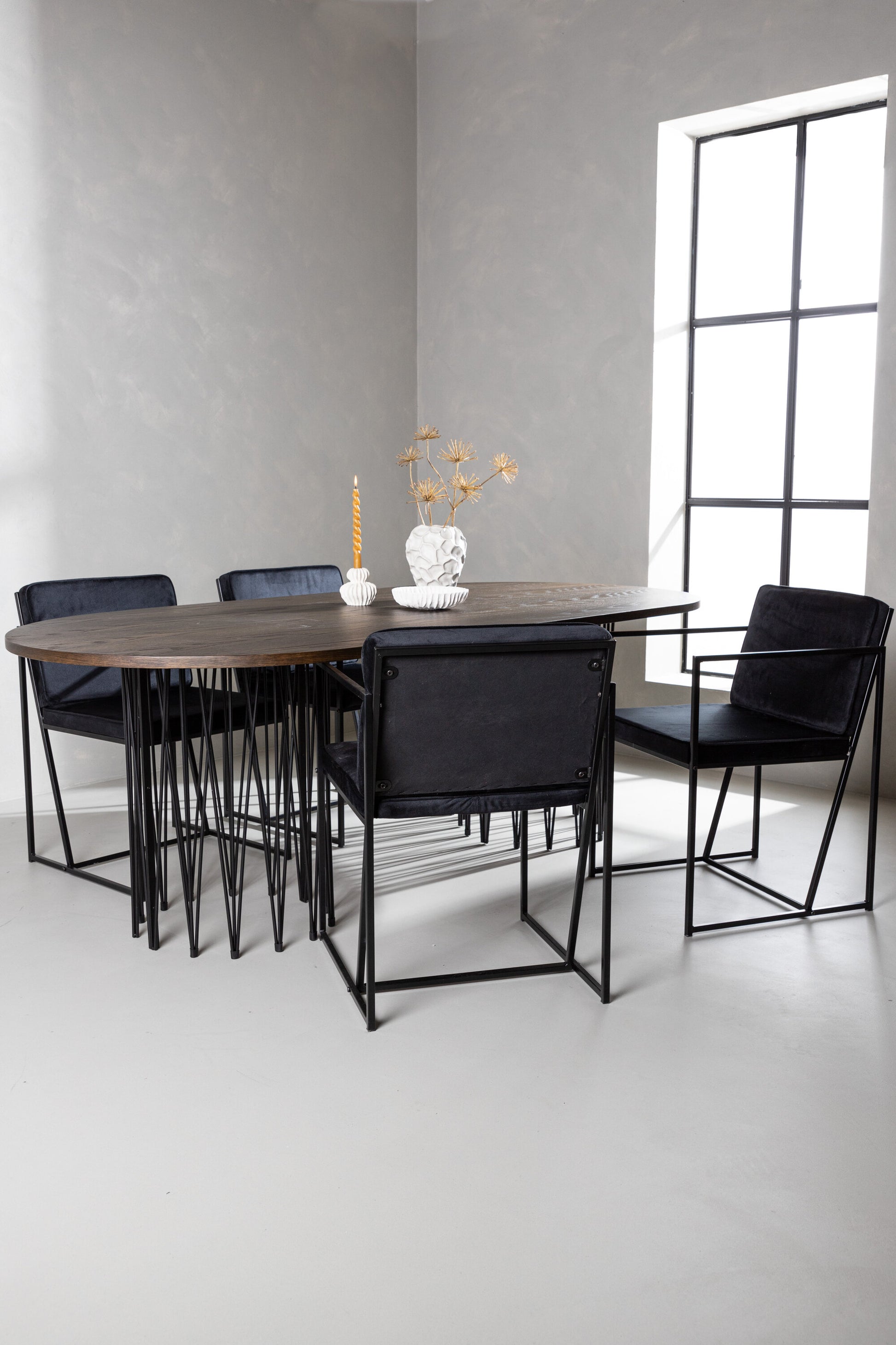 Stone Matbord med Richmond Stolarna Matgrupp