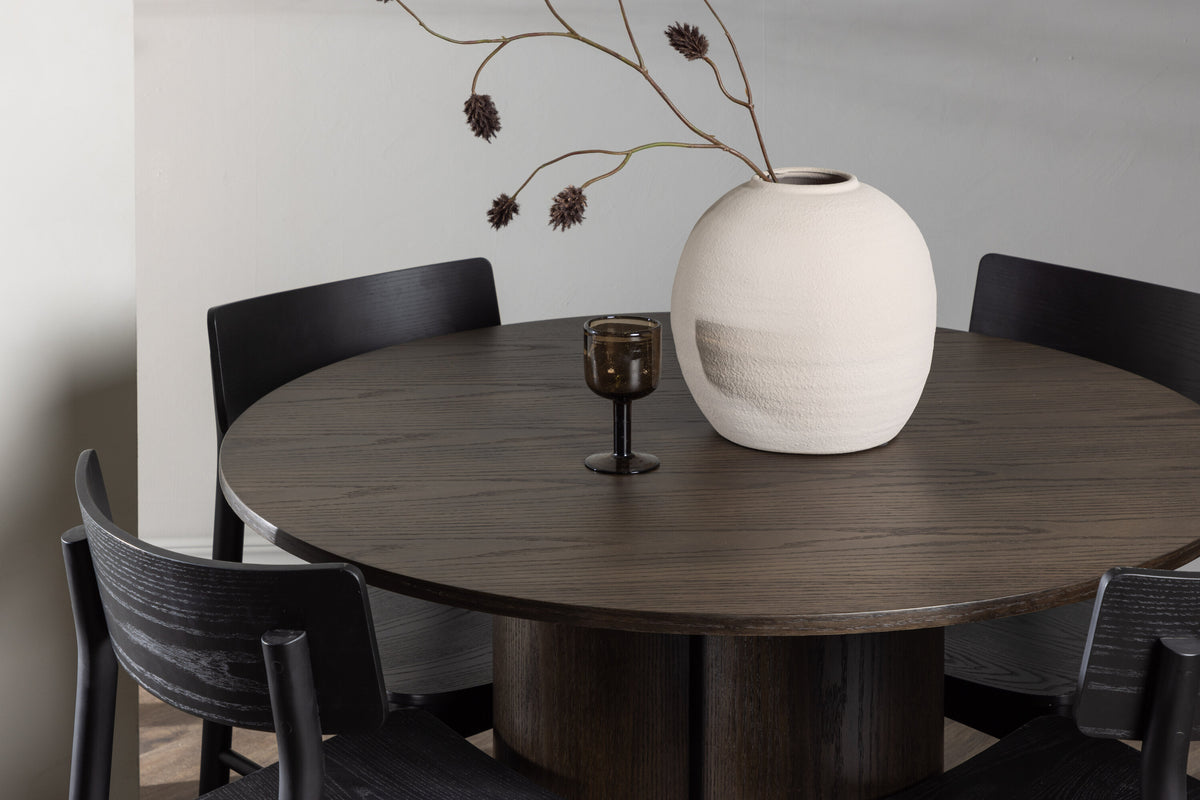 Olivia Matbord med Montros Stolarna – 110x110