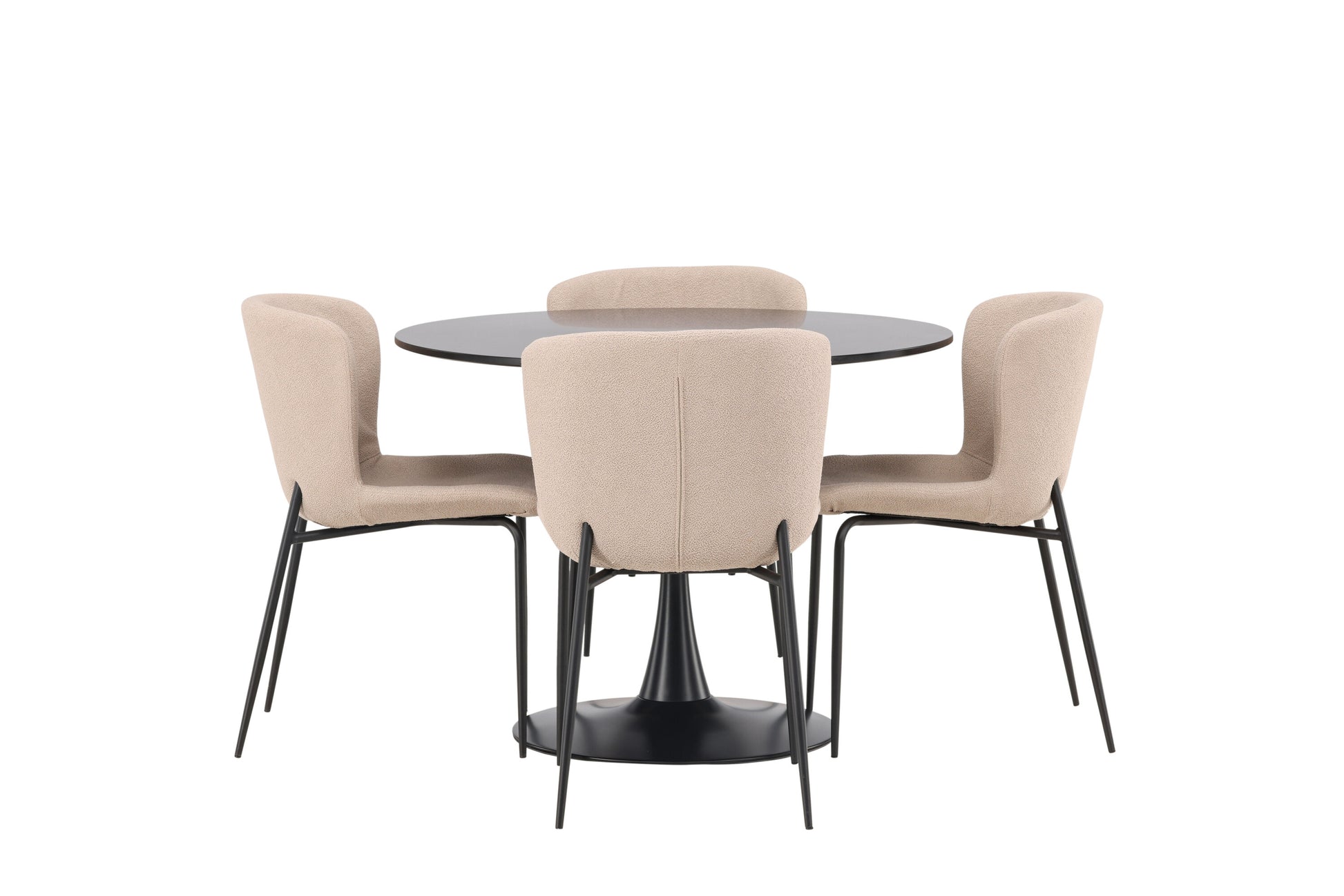 Glade Matbord med Modesto Stolarna Matgrupp