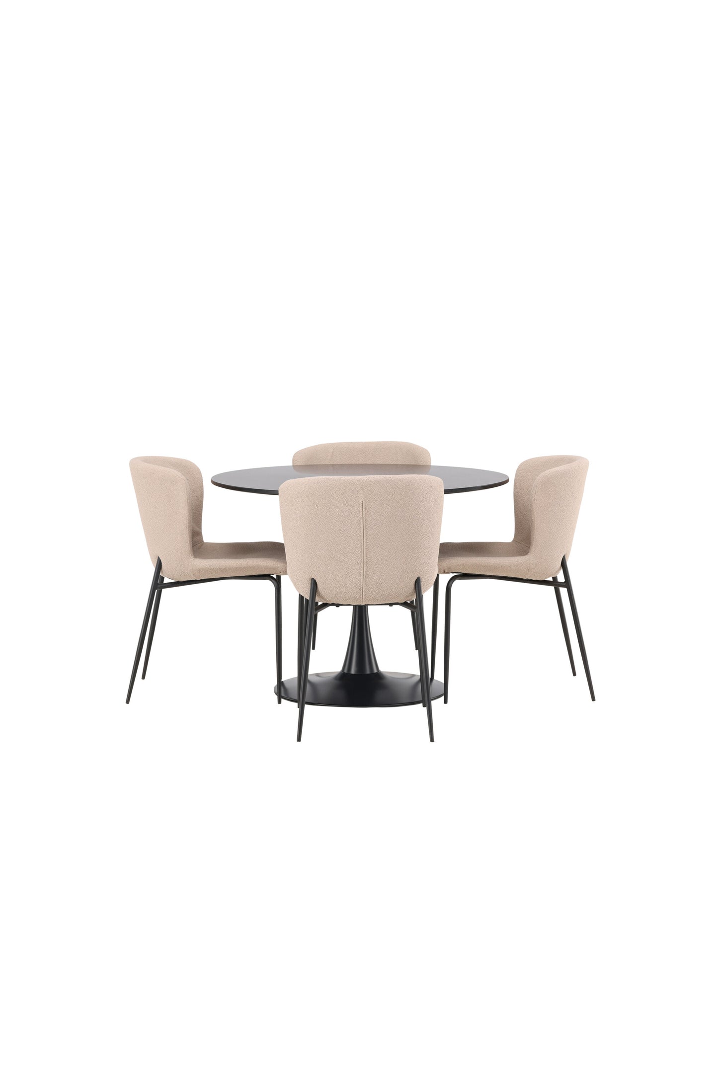 Glade Matbord med Modesto Stolarna Matgrupp