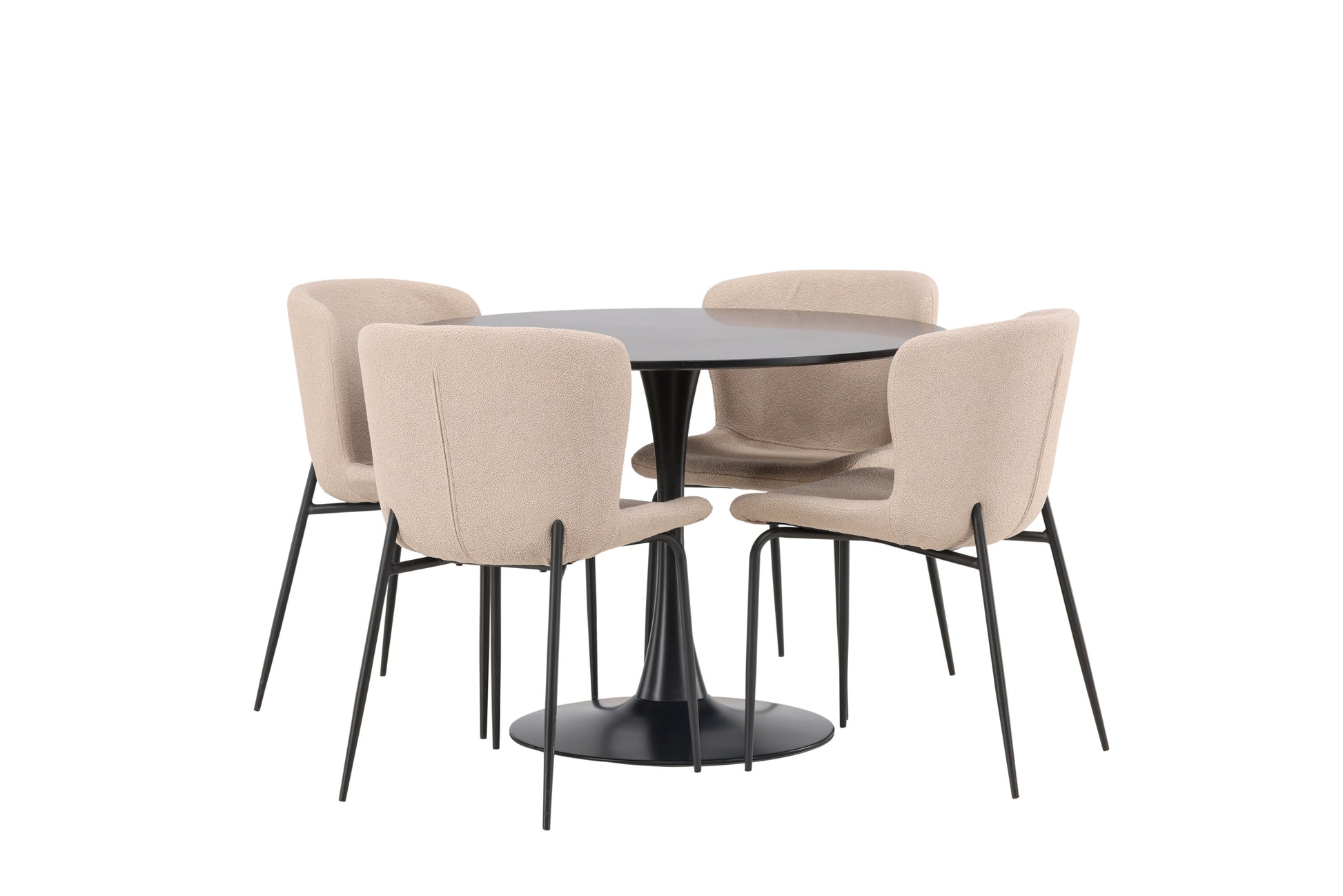 Glade Matbord med Modesto Stolarna Matgrupp
