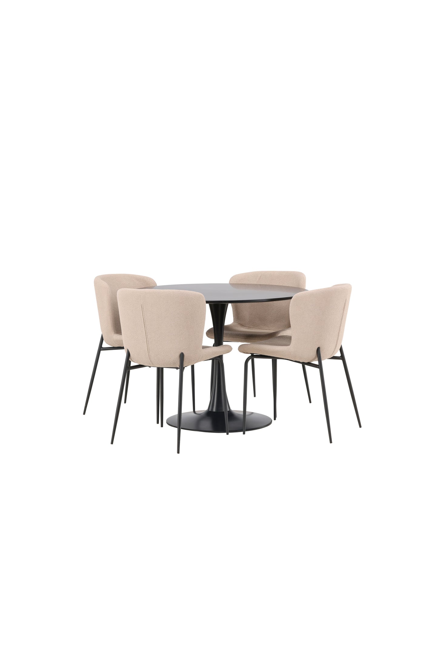 Glade Matbord med Modesto Stolarna Matgrupp