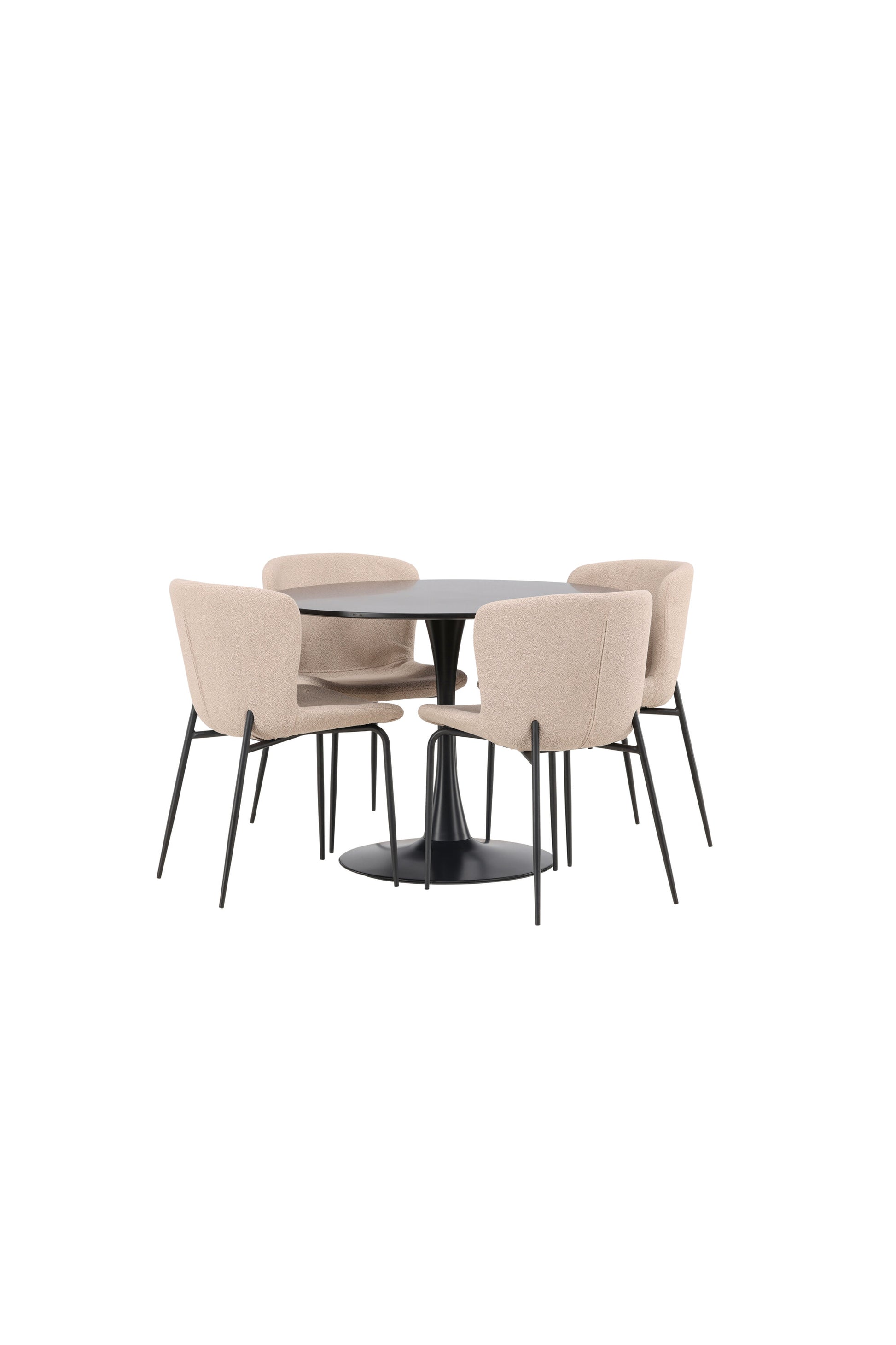 Glade Matbord med Modesto Stolarna Matgrupp