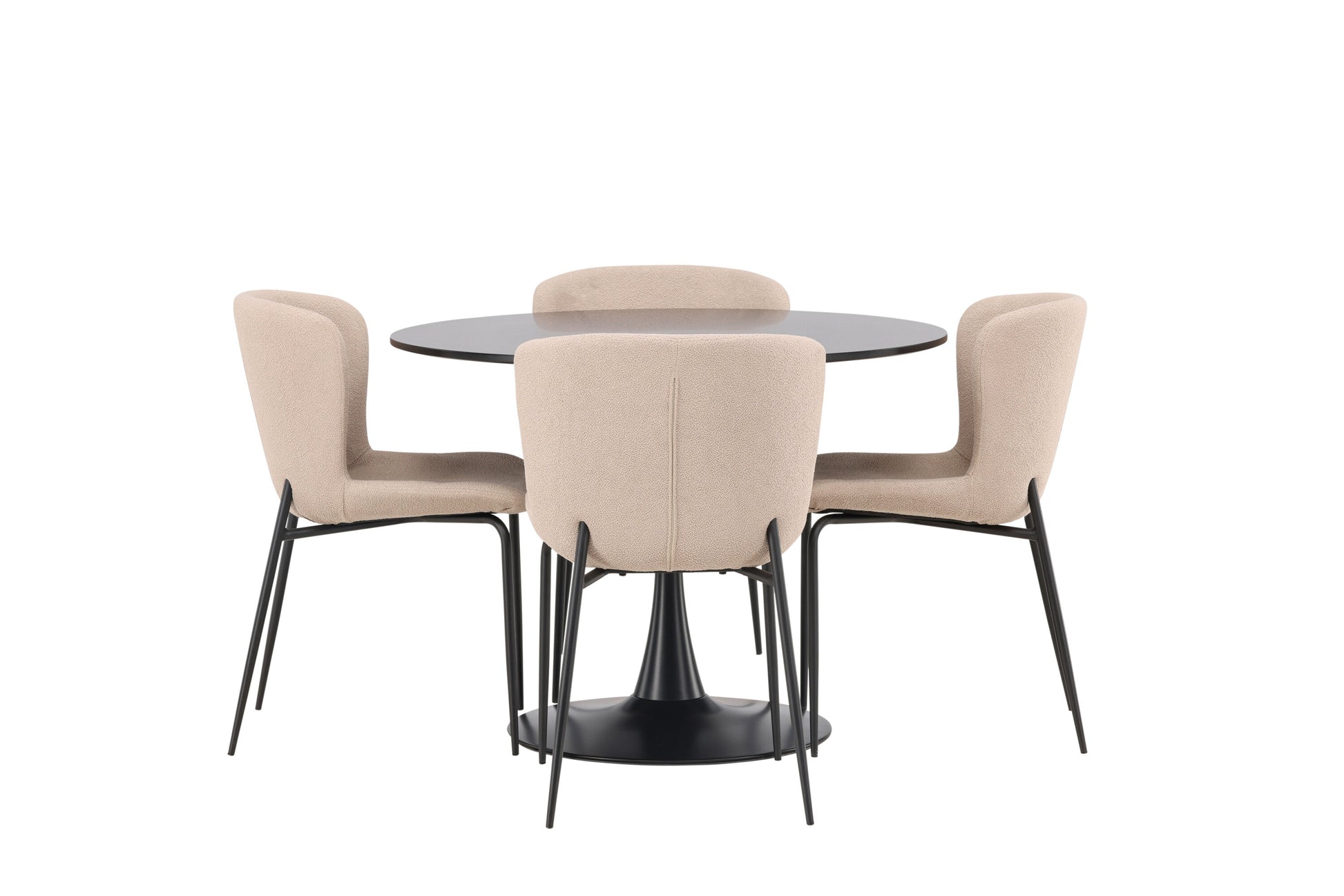 Glade Matbord med Modesto Stolarna Matgrupp