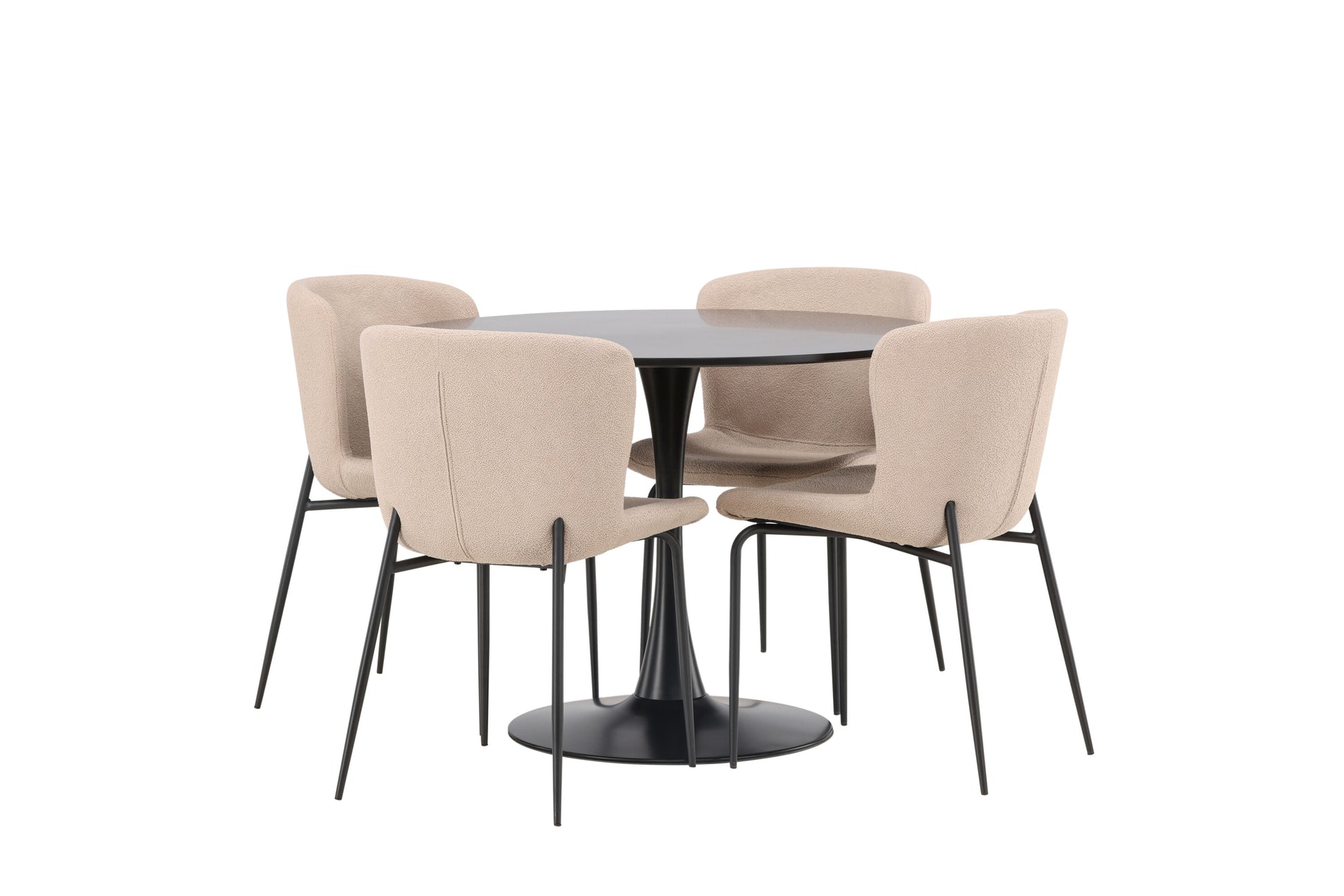 Glade Matbord med Modesto Stolarna Matgrupp