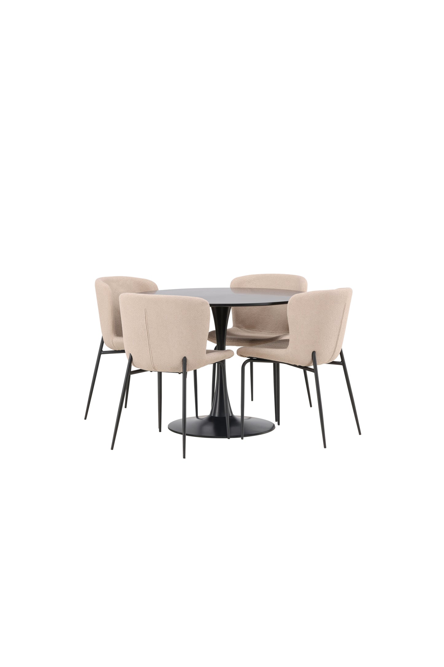 Glade Matbord med Modesto Stolarna Matgrupp