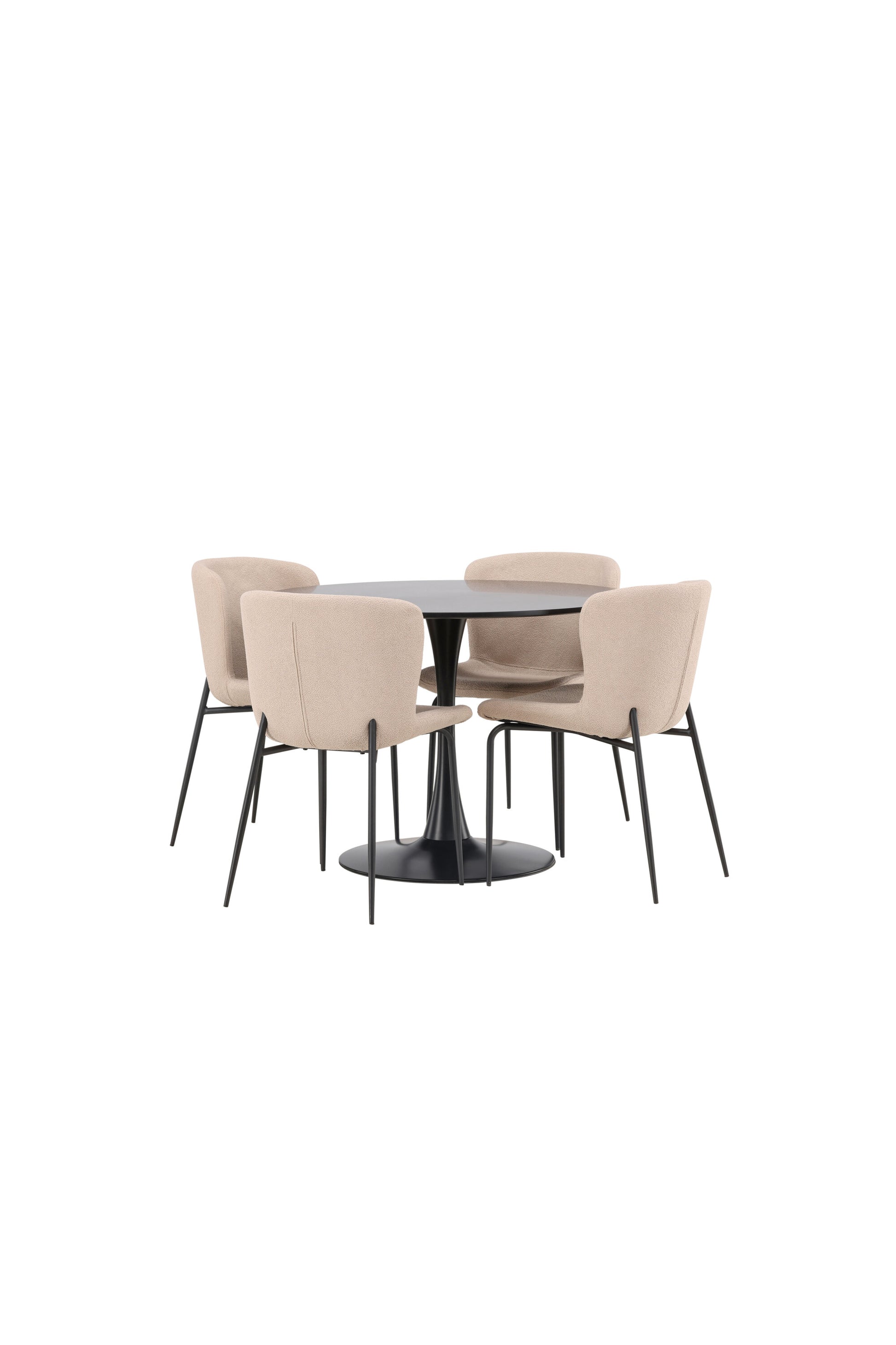 Glade Matbord med Modesto Stolarna Matgrupp