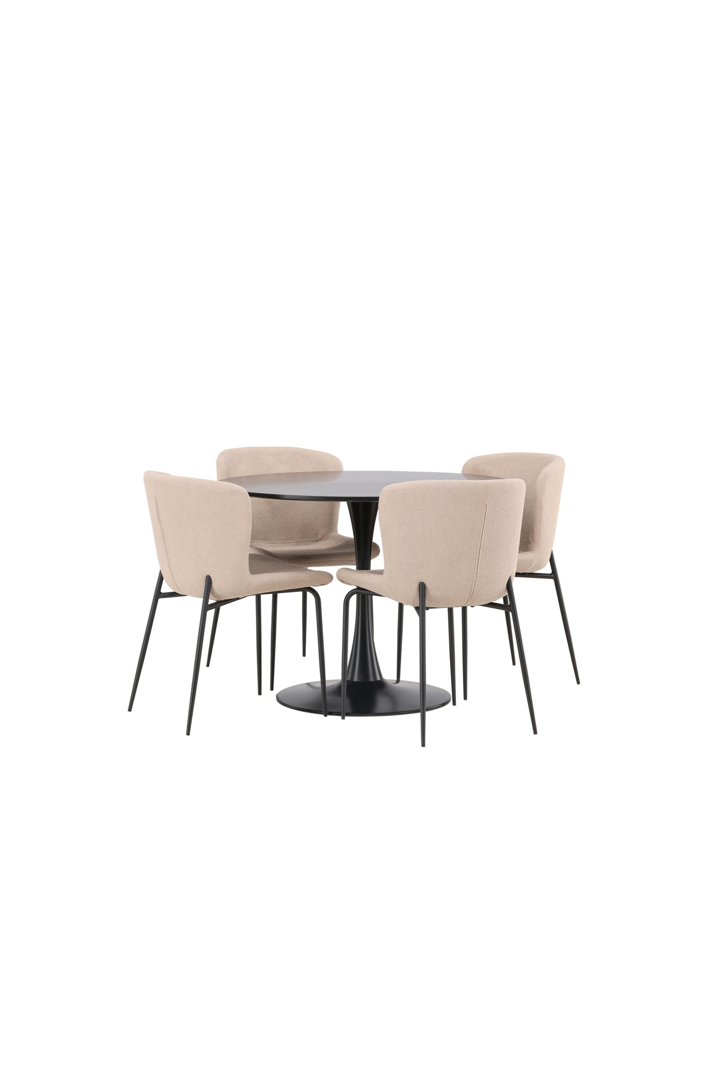 Glade Matbord med Modesto Stolarna Matgrupp