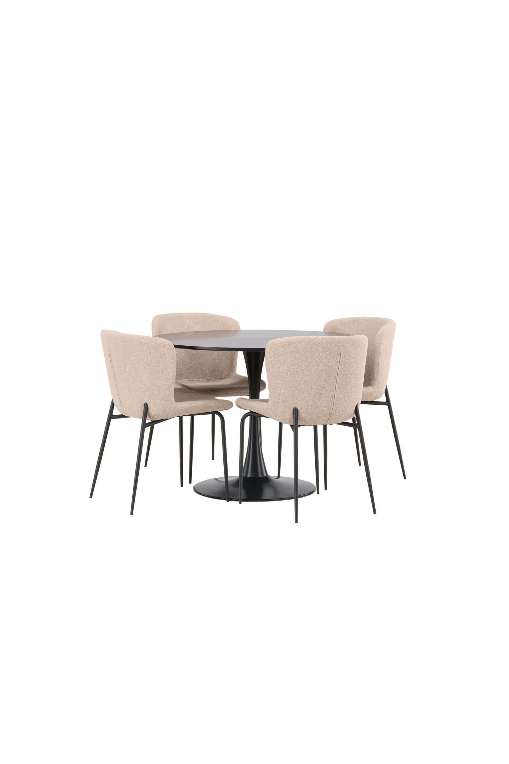 Glade Matbord med Modesto Stolarna Matgrupp