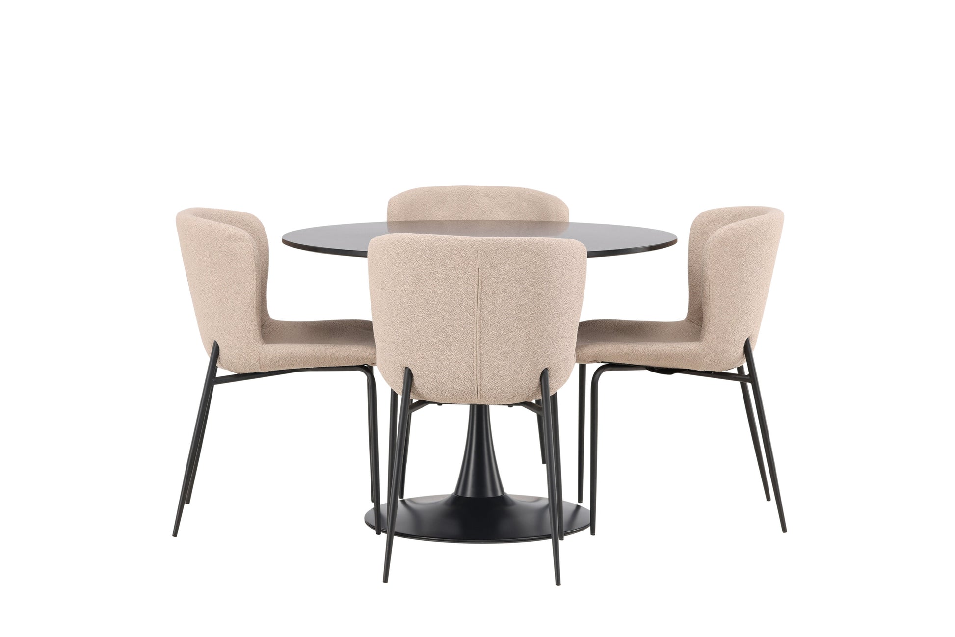Glade Matbord med Modesto Stolarna Matgrupp