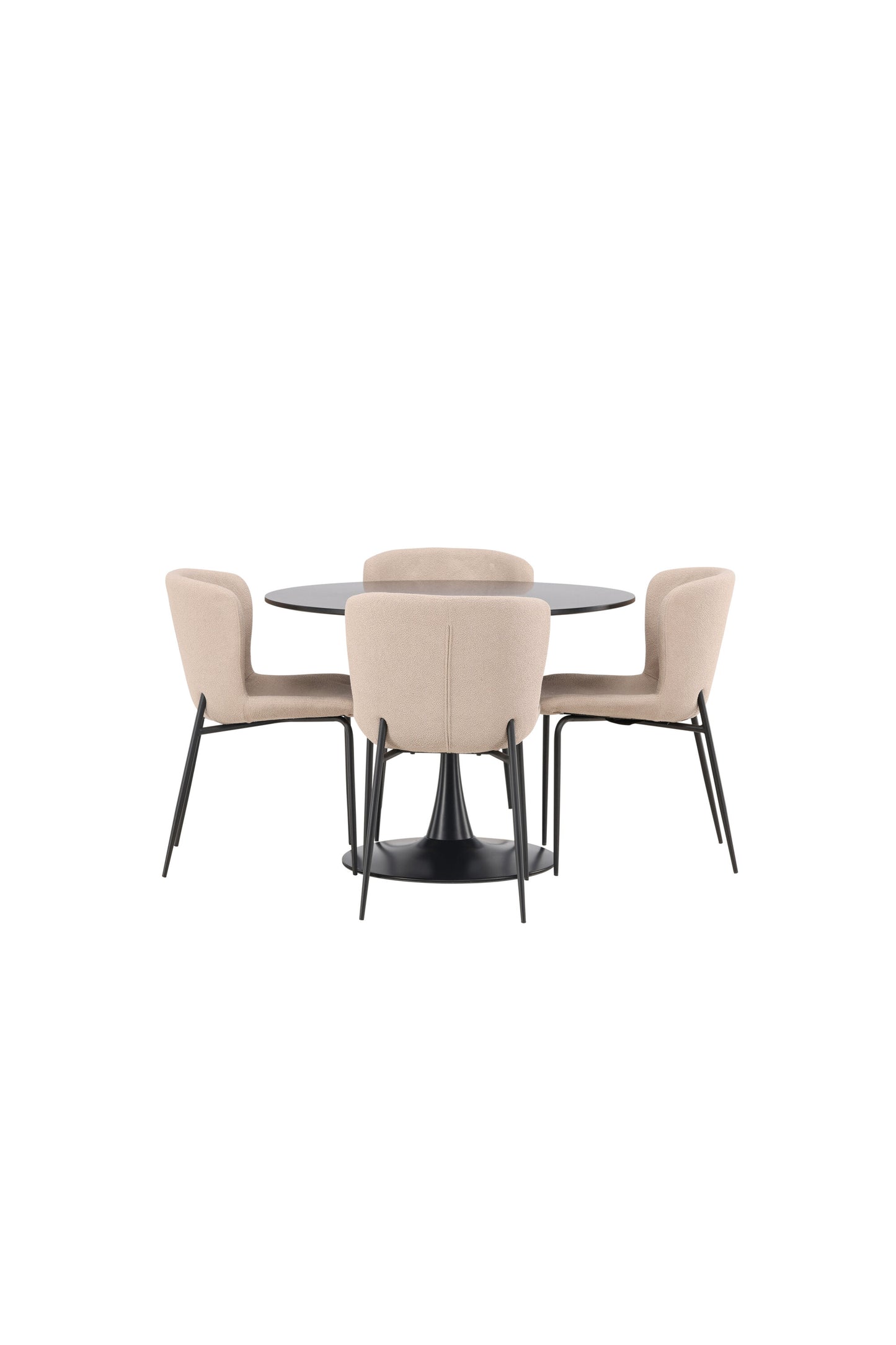 Glade Matbord med Modesto Stolarna Matgrupp