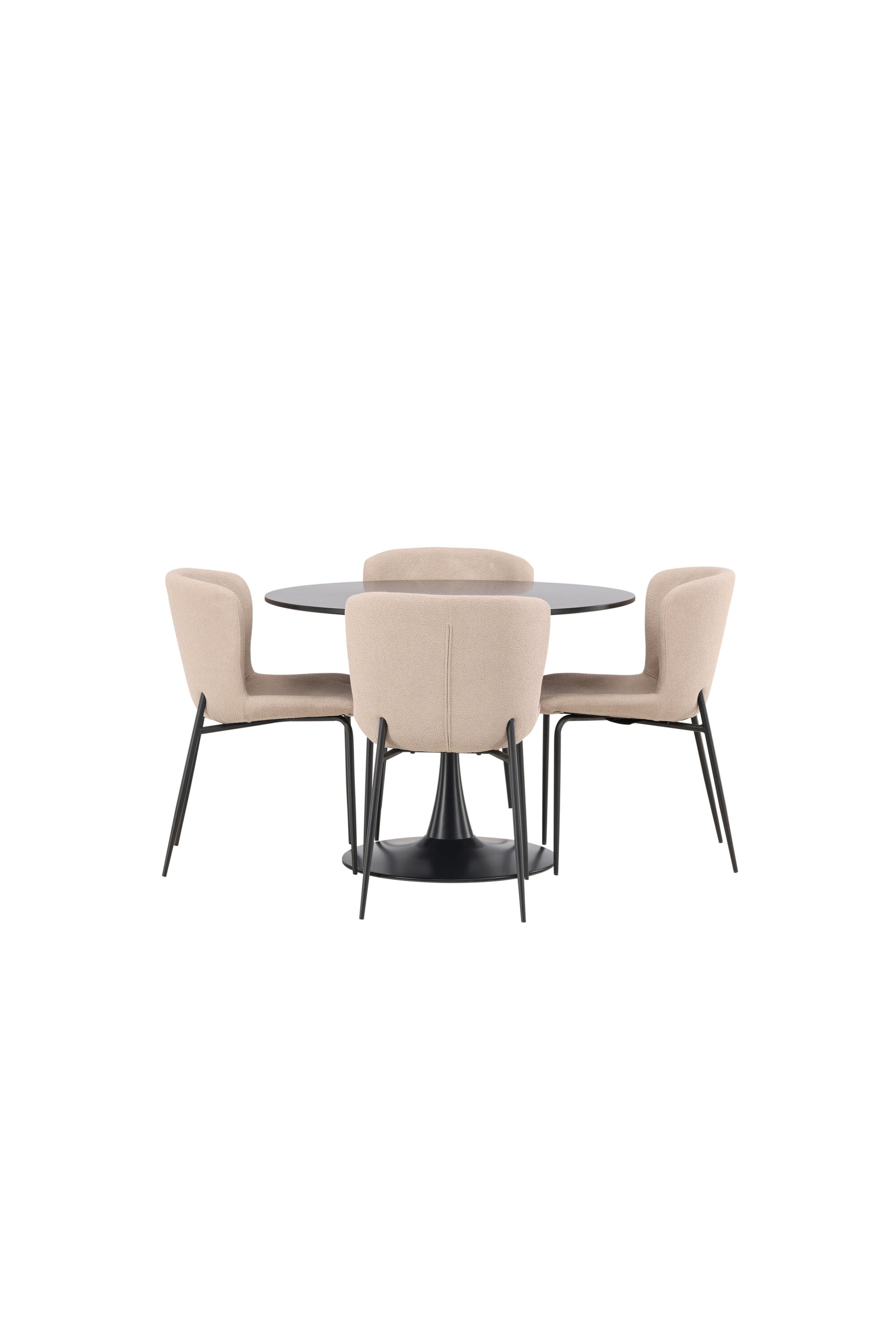 Glade Matbord med Modesto Stolarna Matgrupp