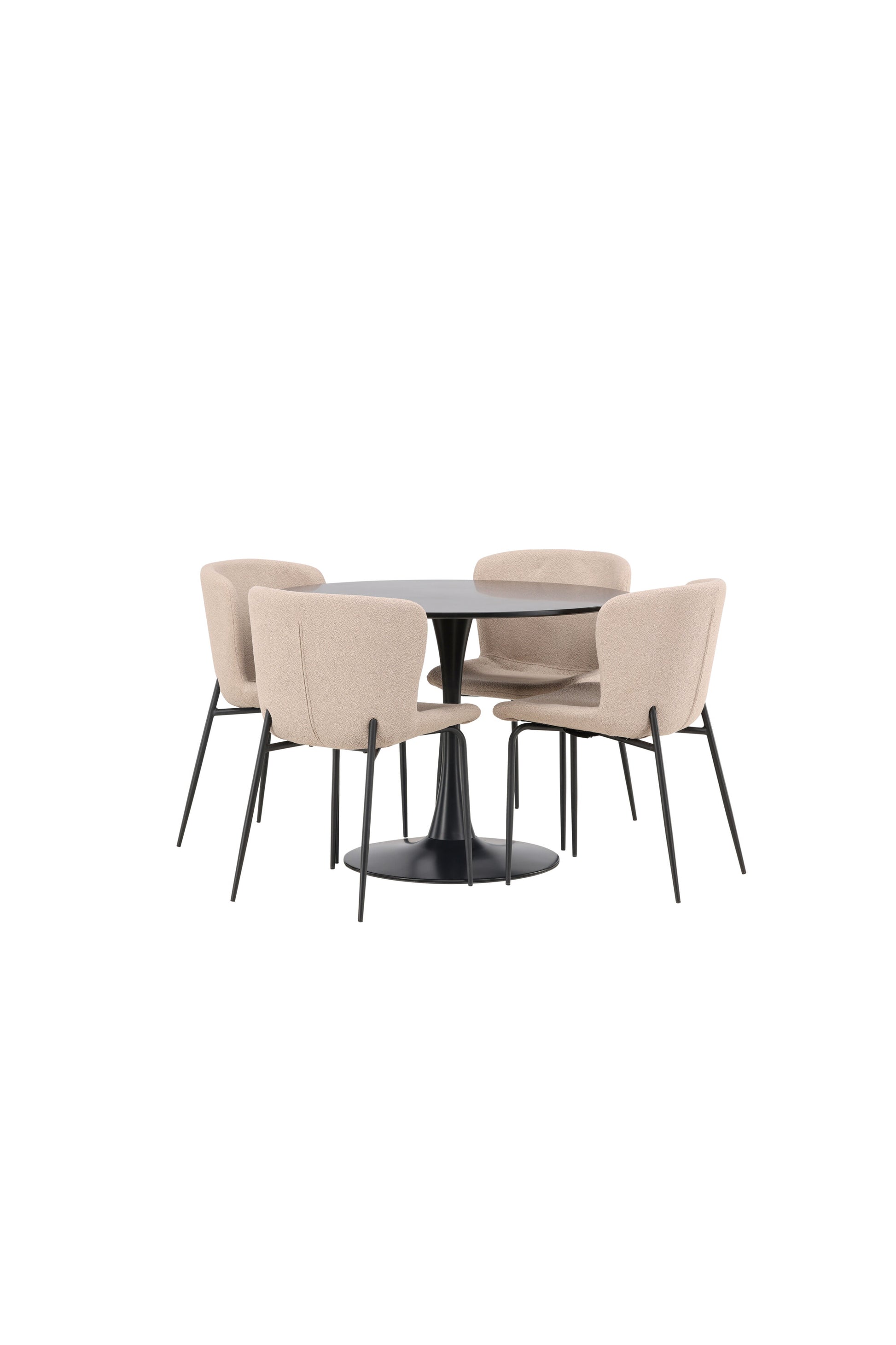 Glade Matbord med Modesto Stolarna Matgrupp