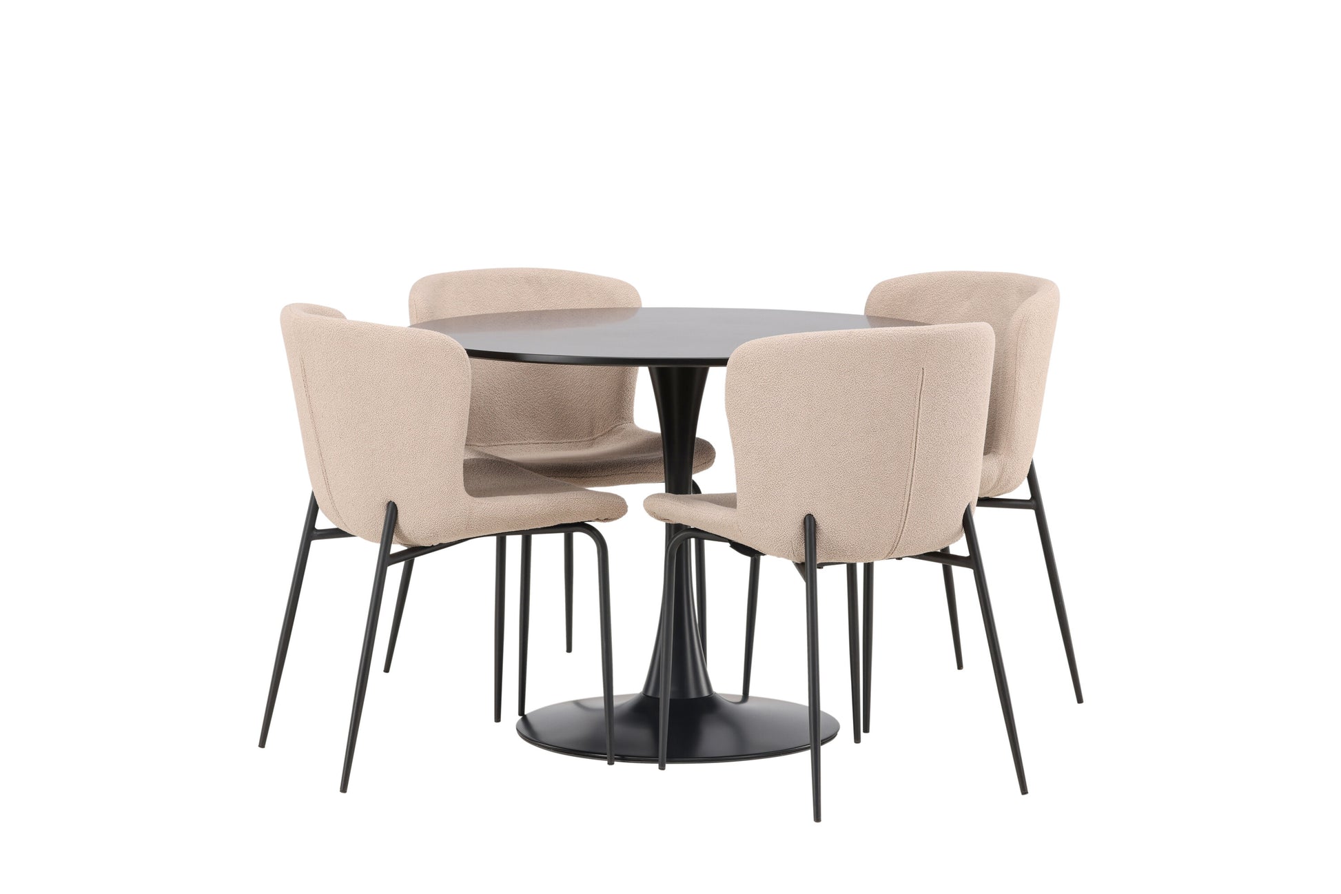 Glade Matbord med Modesto Stolarna Matgrupp