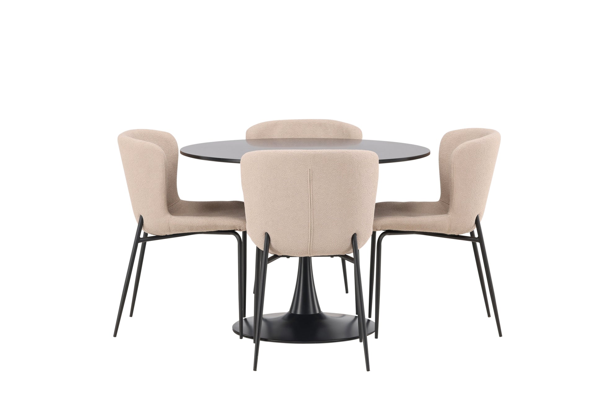 Glade Matbord med Modesto Stolarna Matgrupp