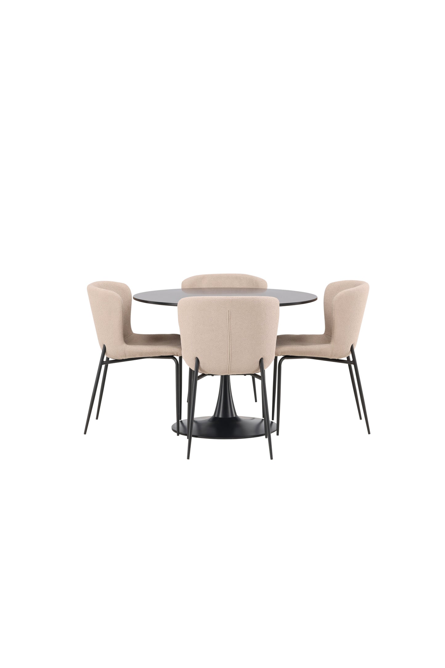 Glade Matbord med Modesto Stolarna Matgrupp
