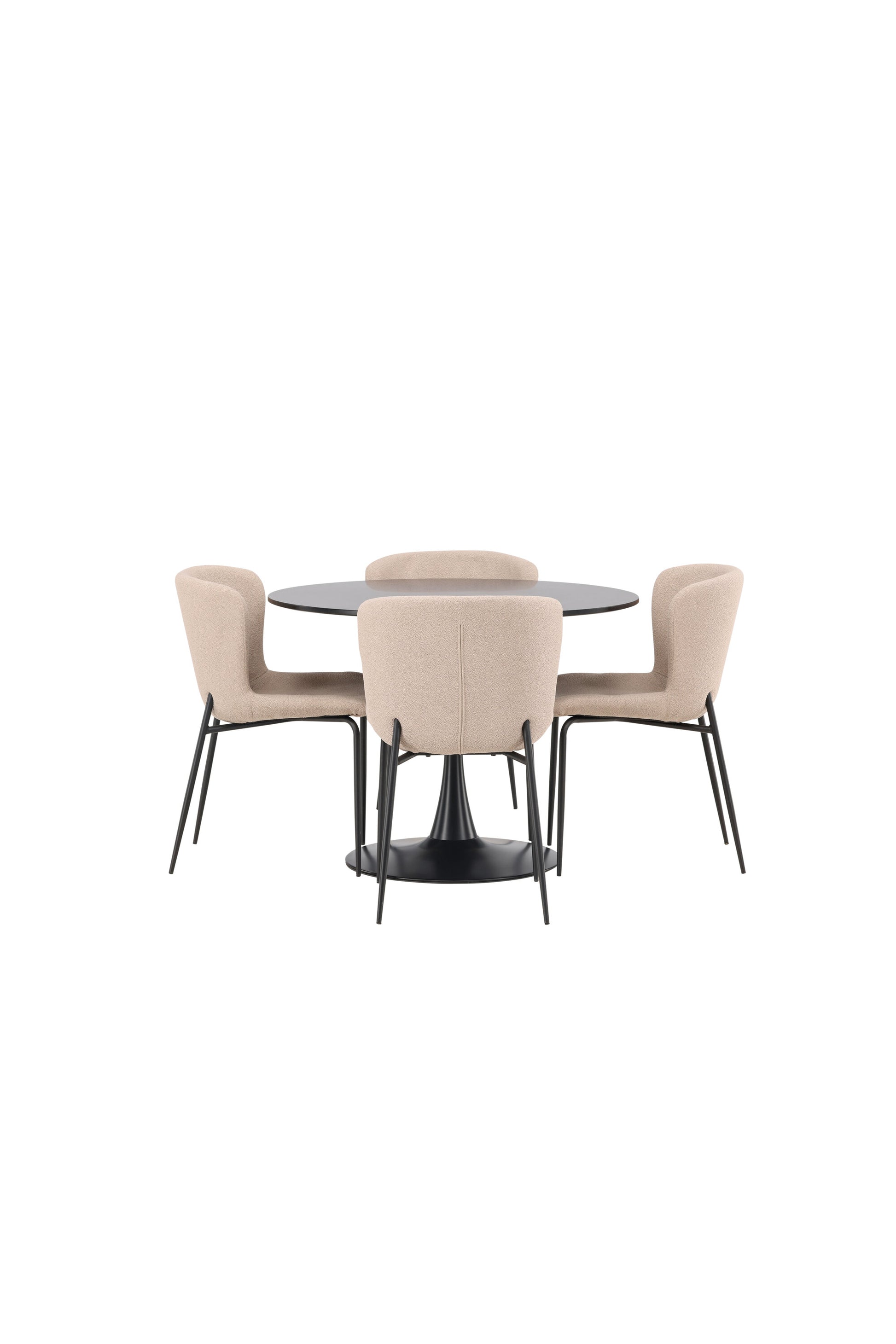 Glade Matbord med Modesto Stolarna Matgrupp
