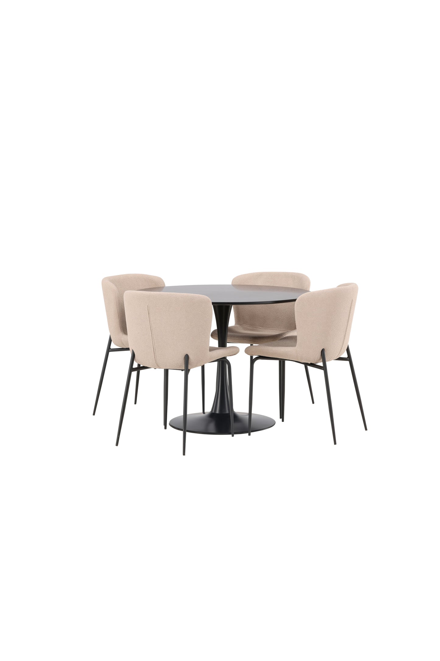 Glade Matbord med Modesto Stolarna Matgrupp