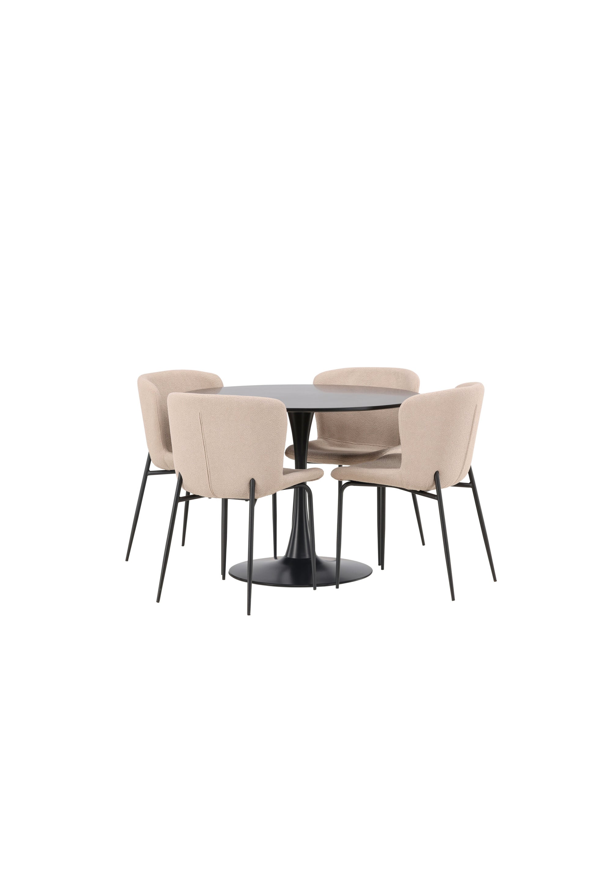 Glade Matbord med Modesto Stolarna Matgrupp