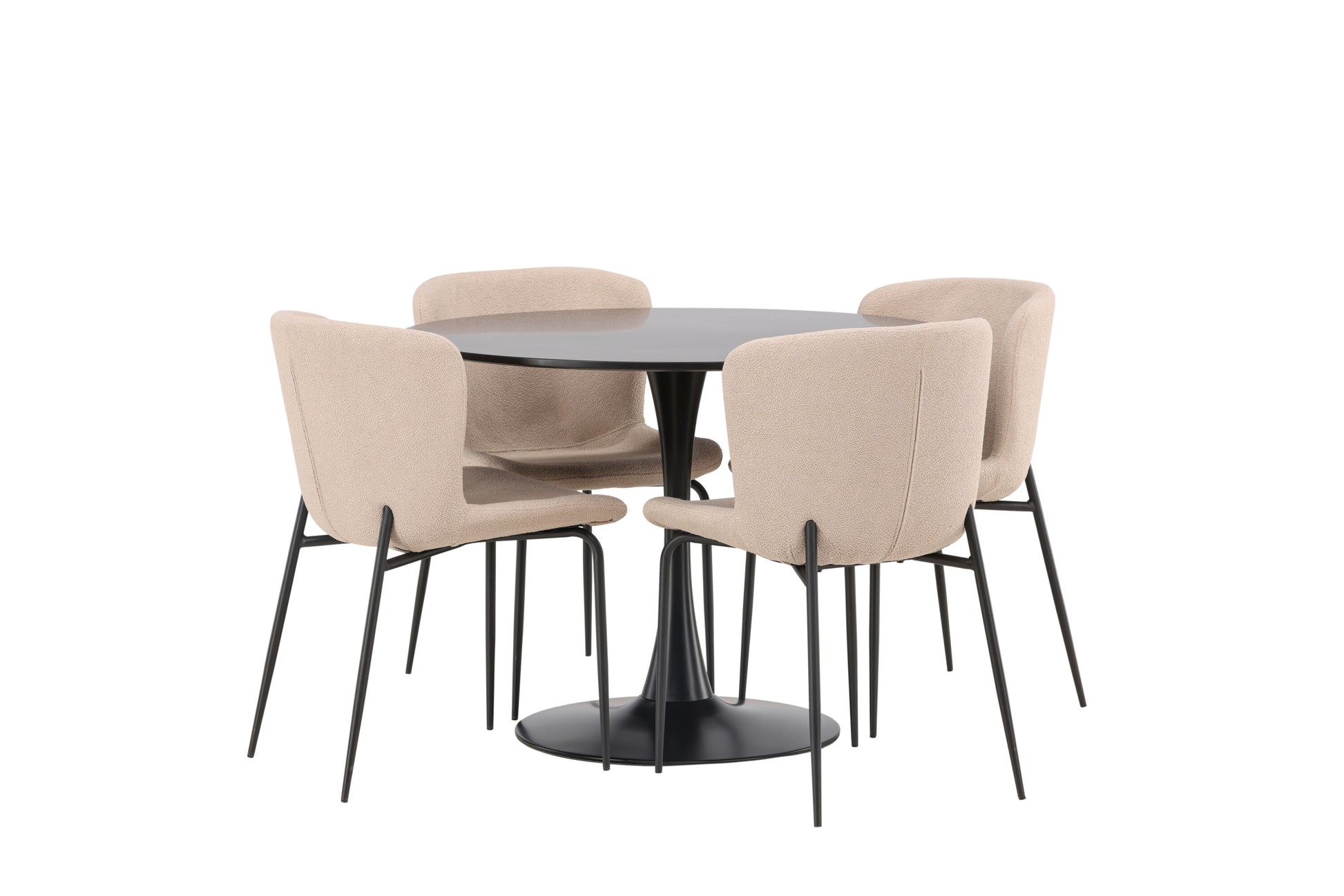 Glade Matbord med Modesto Stolarna Matgrupp
