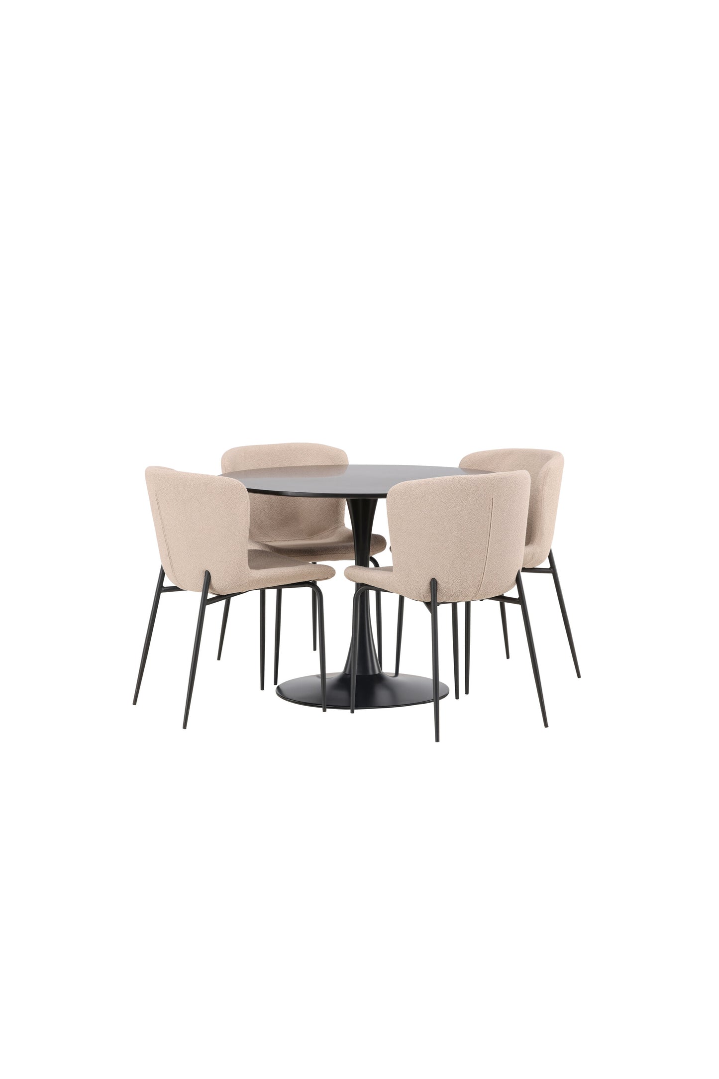 Glade Matbord med Modesto Stolarna Matgrupp