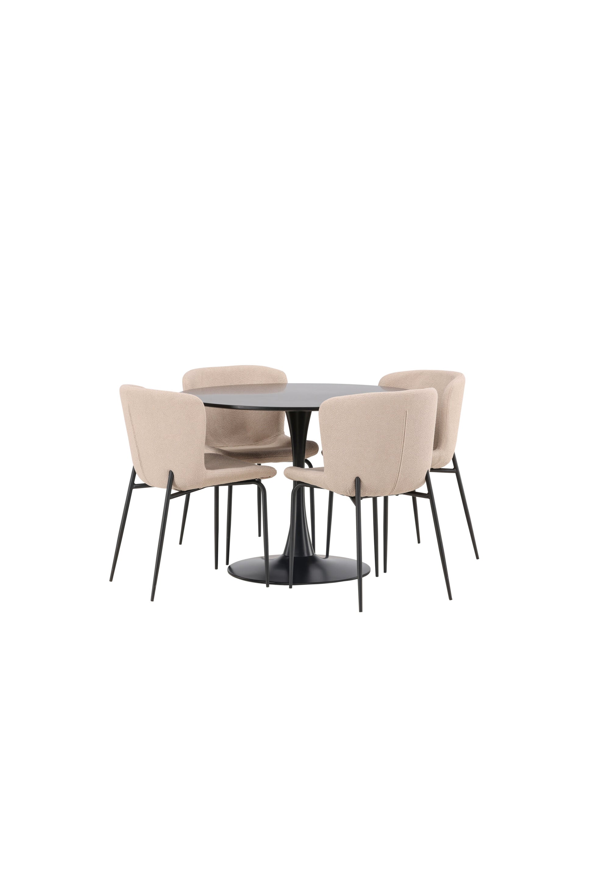Glade Matbord med Modesto Stolarna Matgrupp