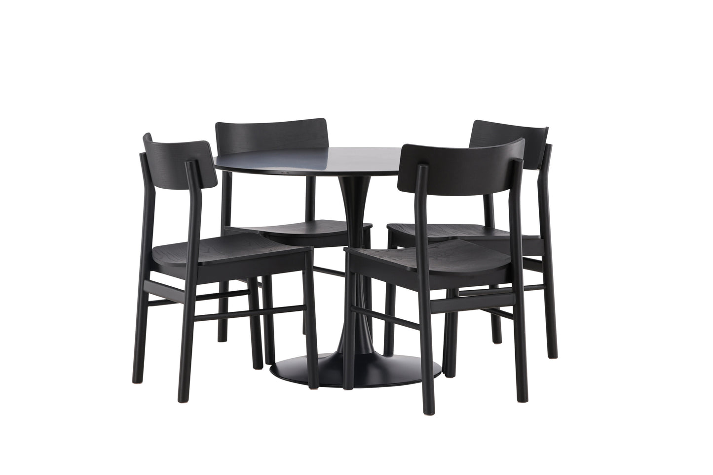 Glade Matbord med Montros Stolarna Matgrupp