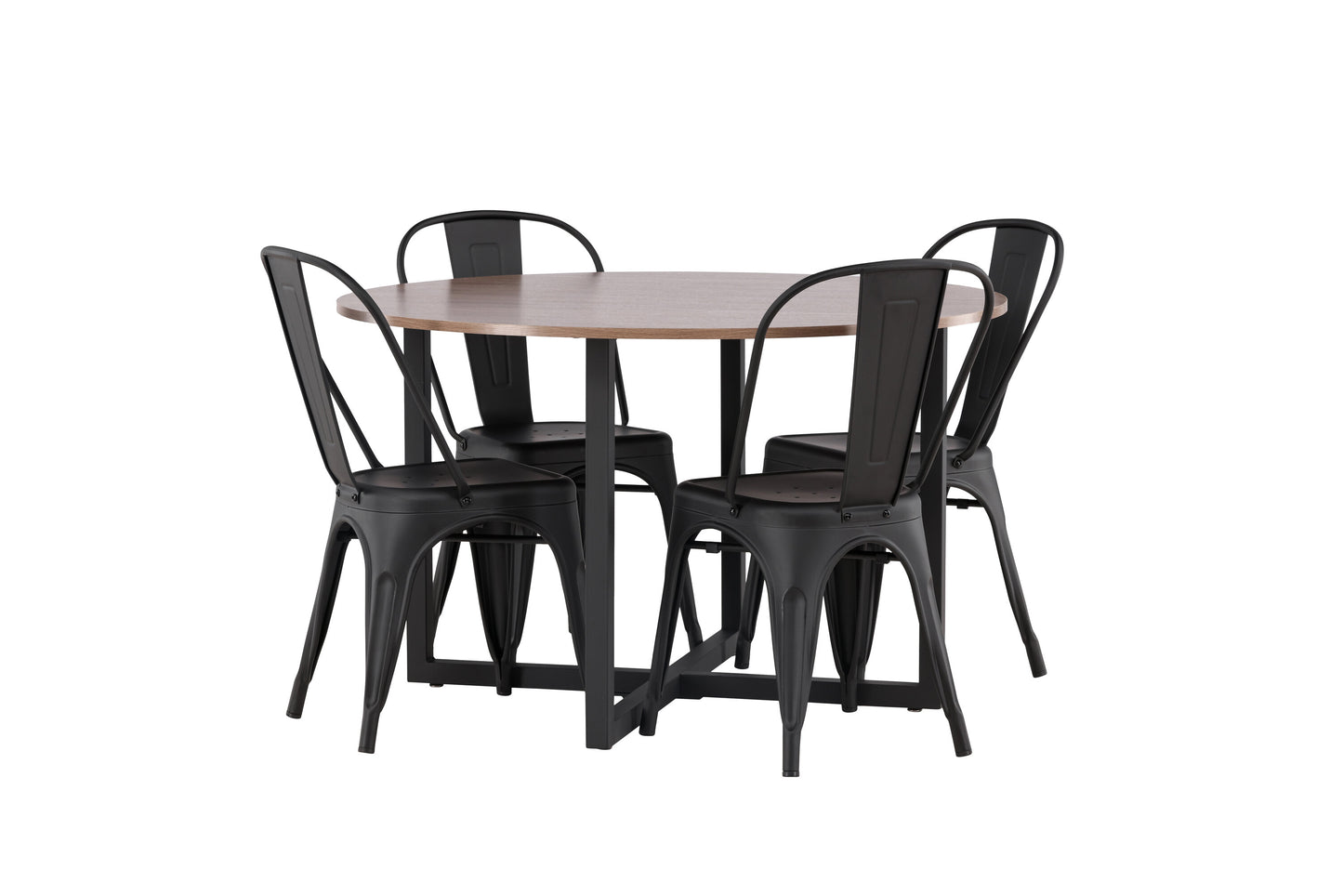 Durango Matbord med Tempe Stolarna Matgrupp