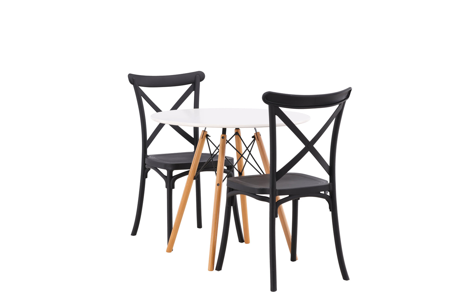 Danburi Matbord med Crosett Stolarna Matgrupp