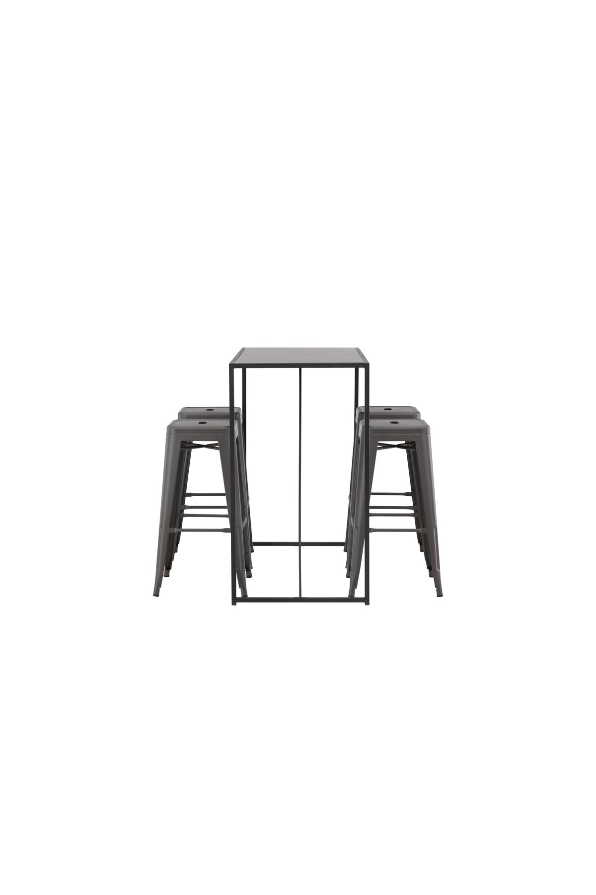 Brea Matbord med Tempe Stolarna – Bord: 105x120x60 Stol: 43x76x43