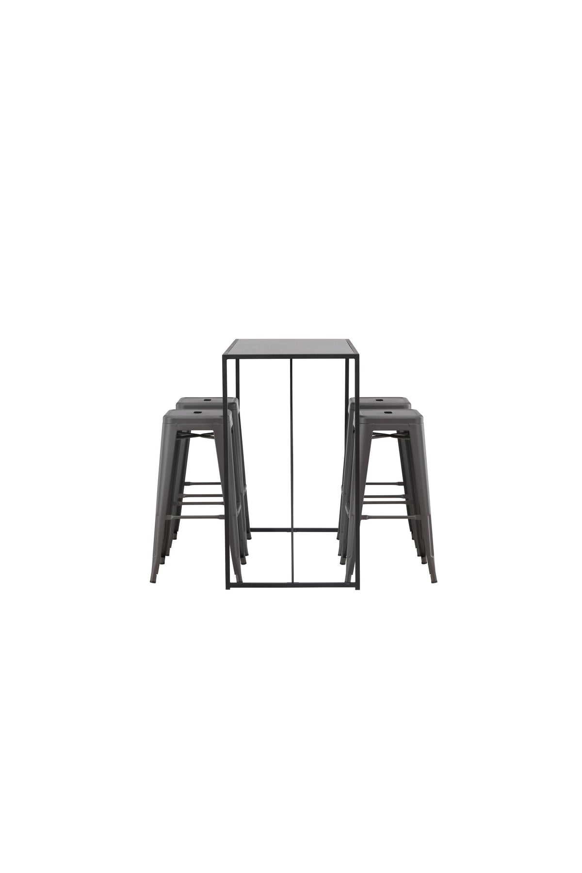 Brea Matbord med Tempe Stolarna – Bord: 105x120x60 Stol: 43x76x43